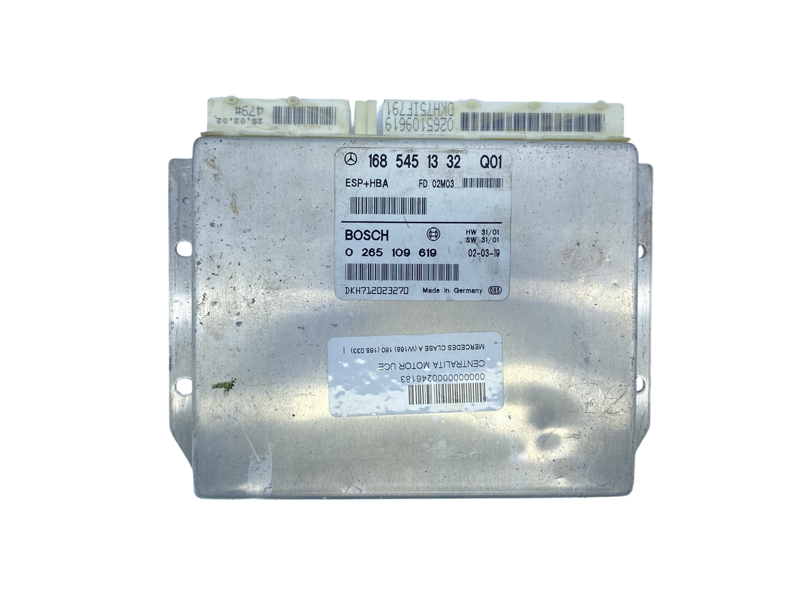 Valdymo Blokas 1685451332Q01 0265109619 Mercedes Bosch 64027 main product photo