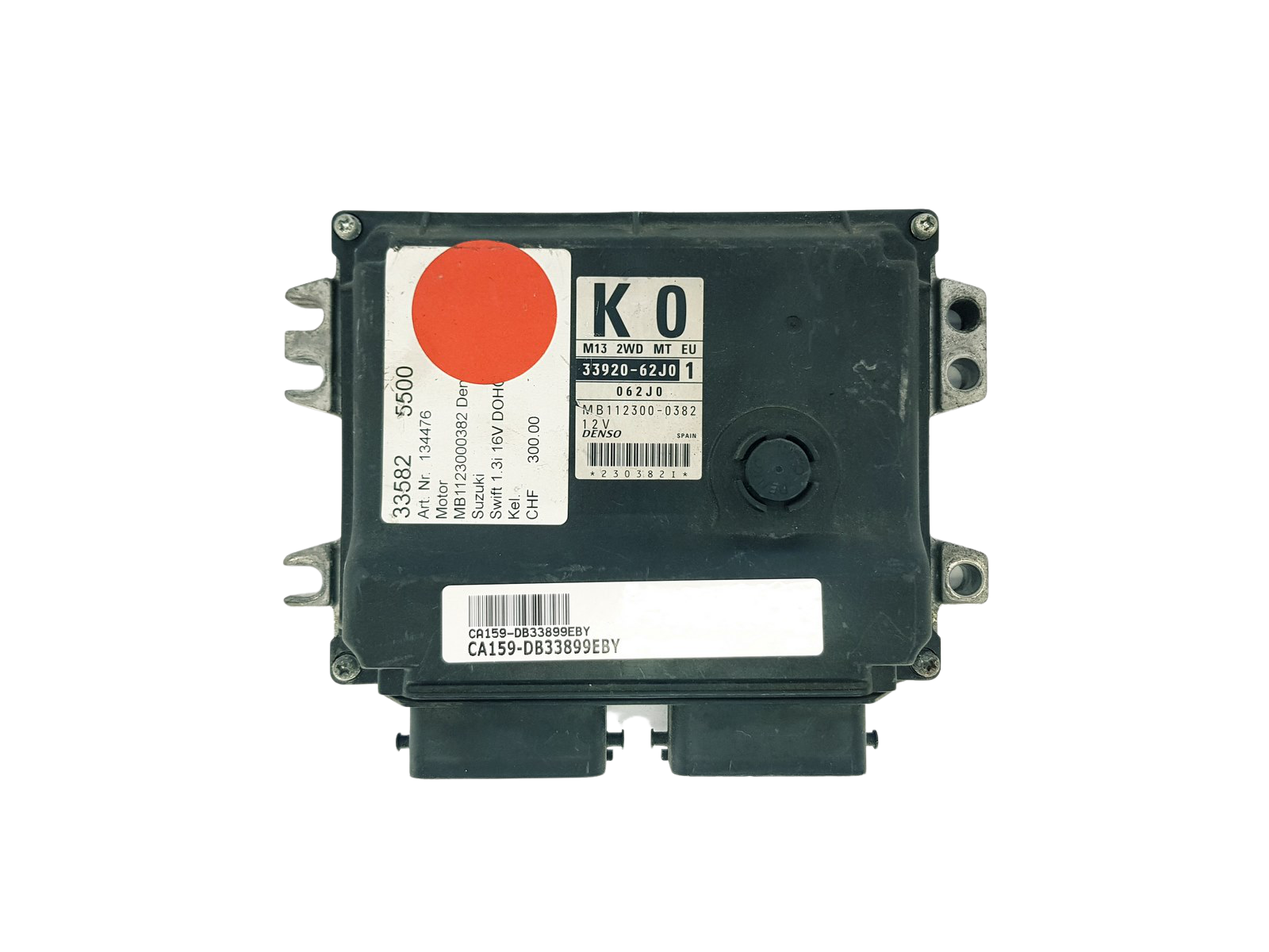 Valdymo Blokas 33920-62J01 MB112300-0382 Suzuki Denso 33899 main product photo