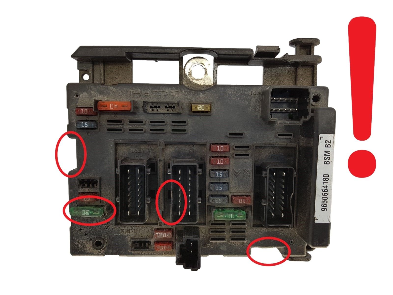 Valdymo Blokas BSM B2 9650664180 PSA Delphi 1247 main product photo