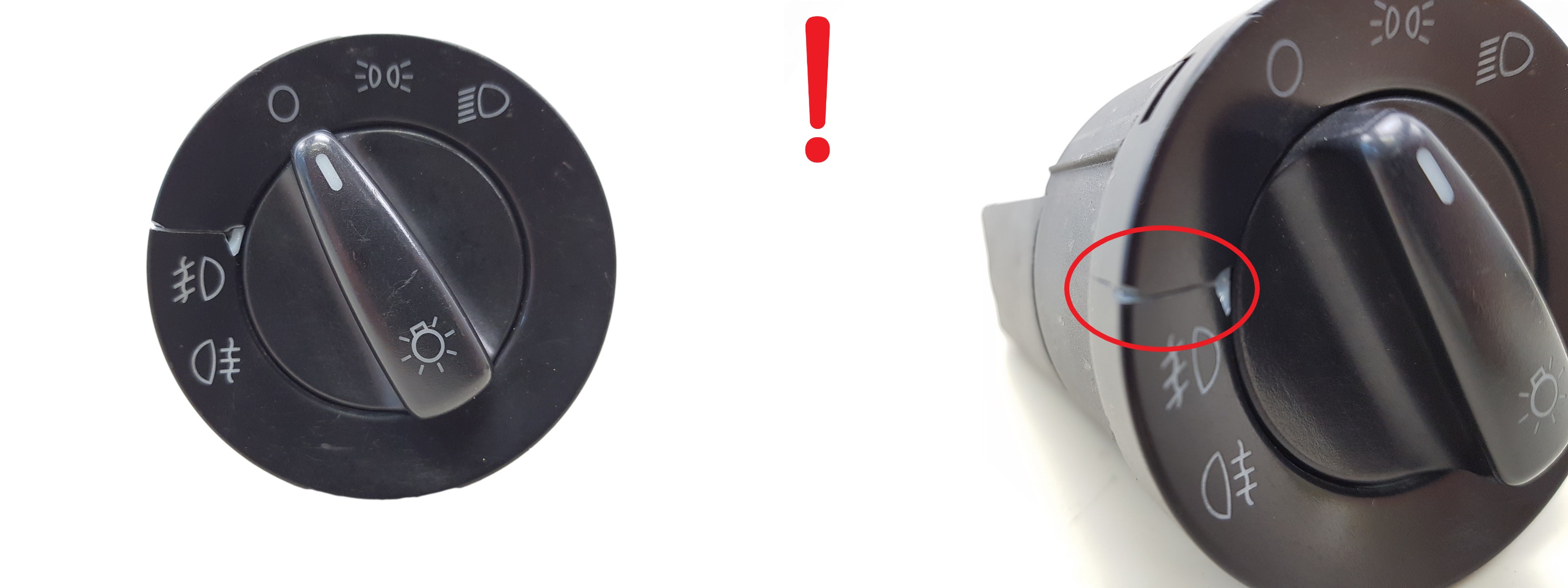 Šviesų jungiklis Volkswagen VWAG 1C0941531A 7 main product photo