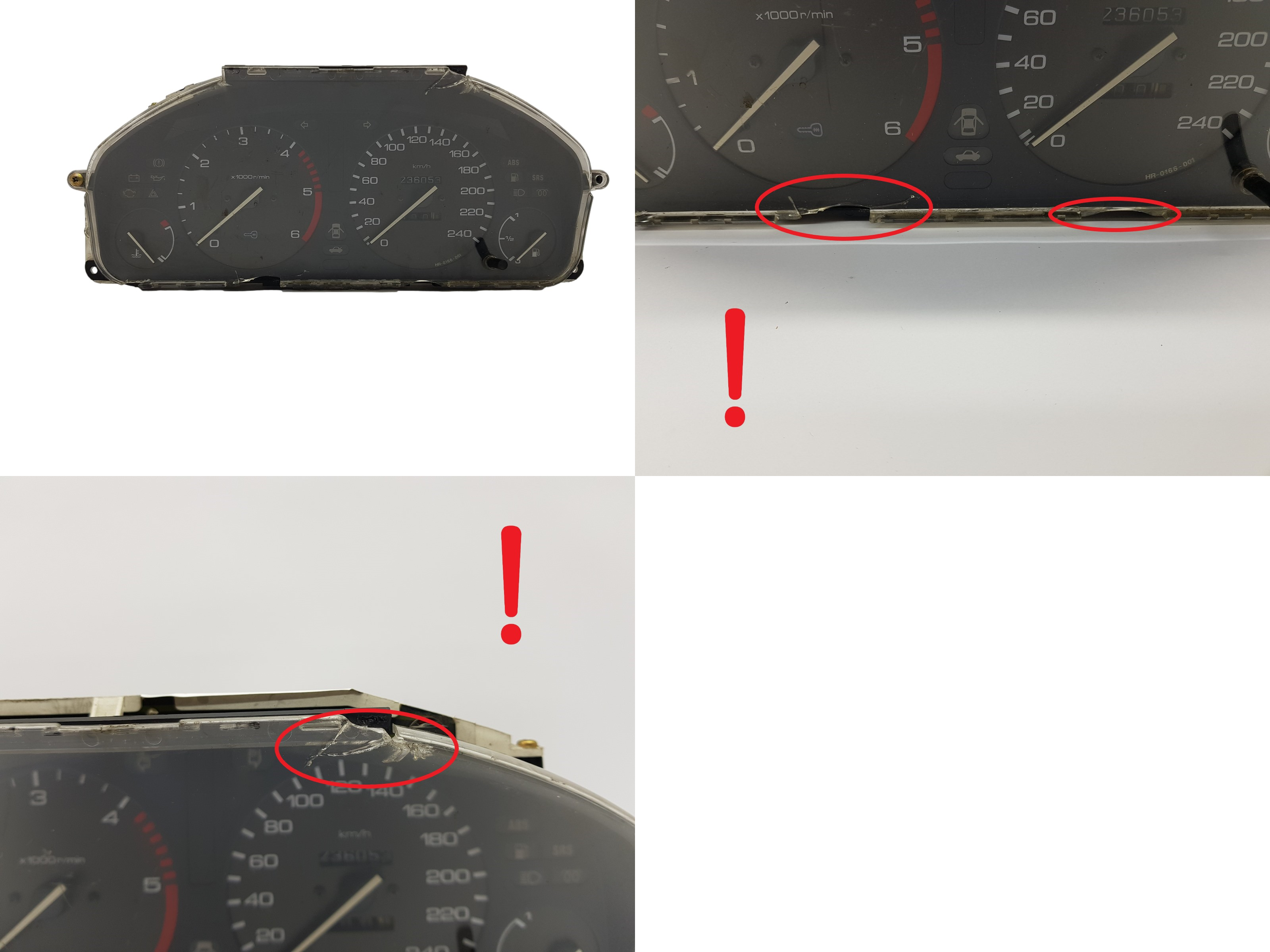 Tachometras Honda Accord HR0166103 2461 main product photo