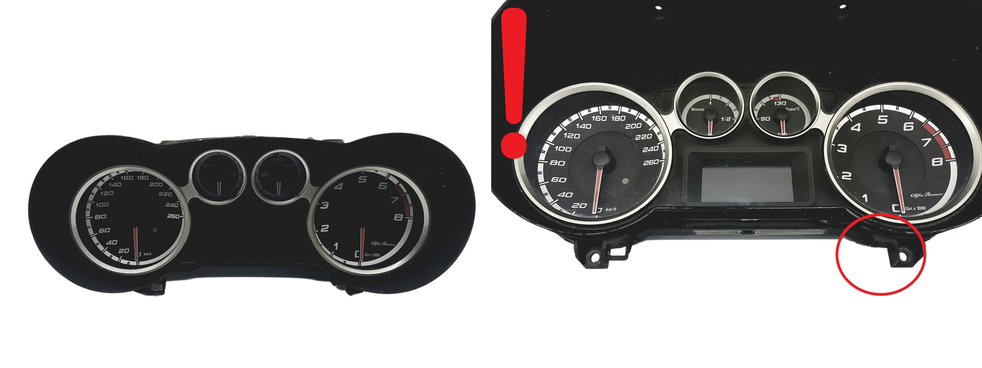 Spidometras Alfa Romeo Mito 50508530 A2C53298011 54204 main product photo