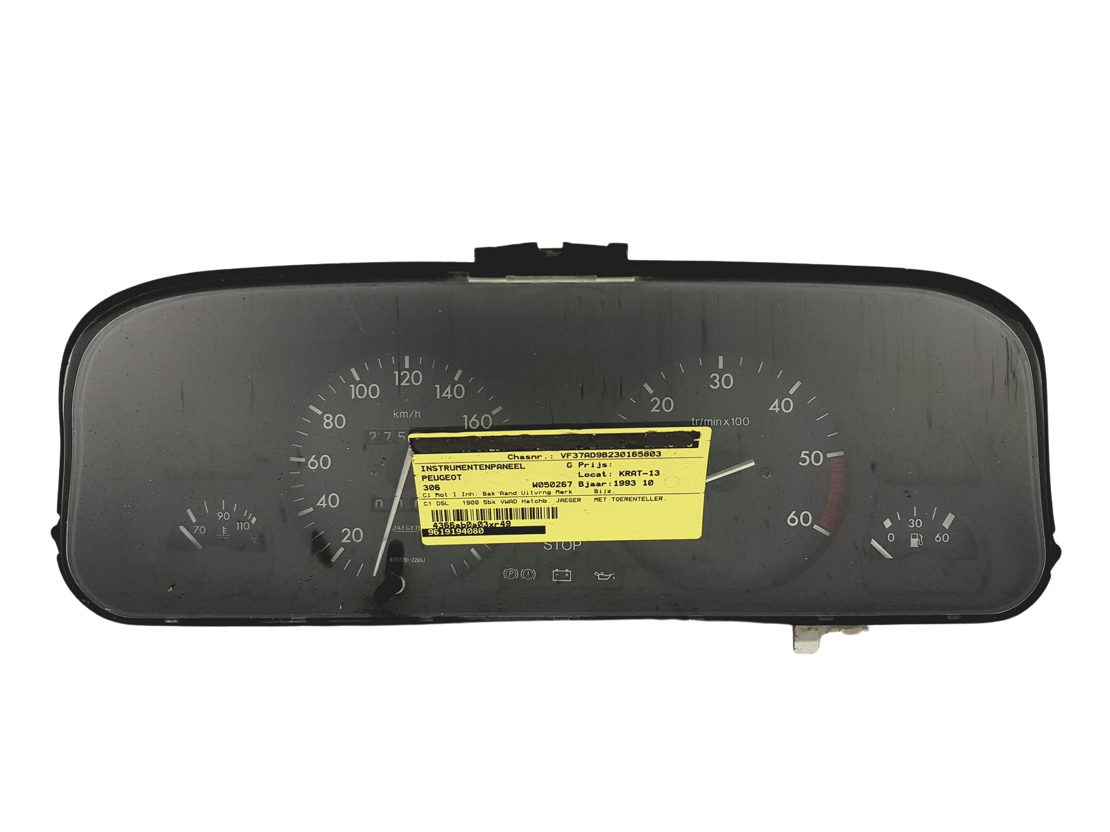 Spidometras Peugeot 306 9619194080 09033509905 49767 main product photo