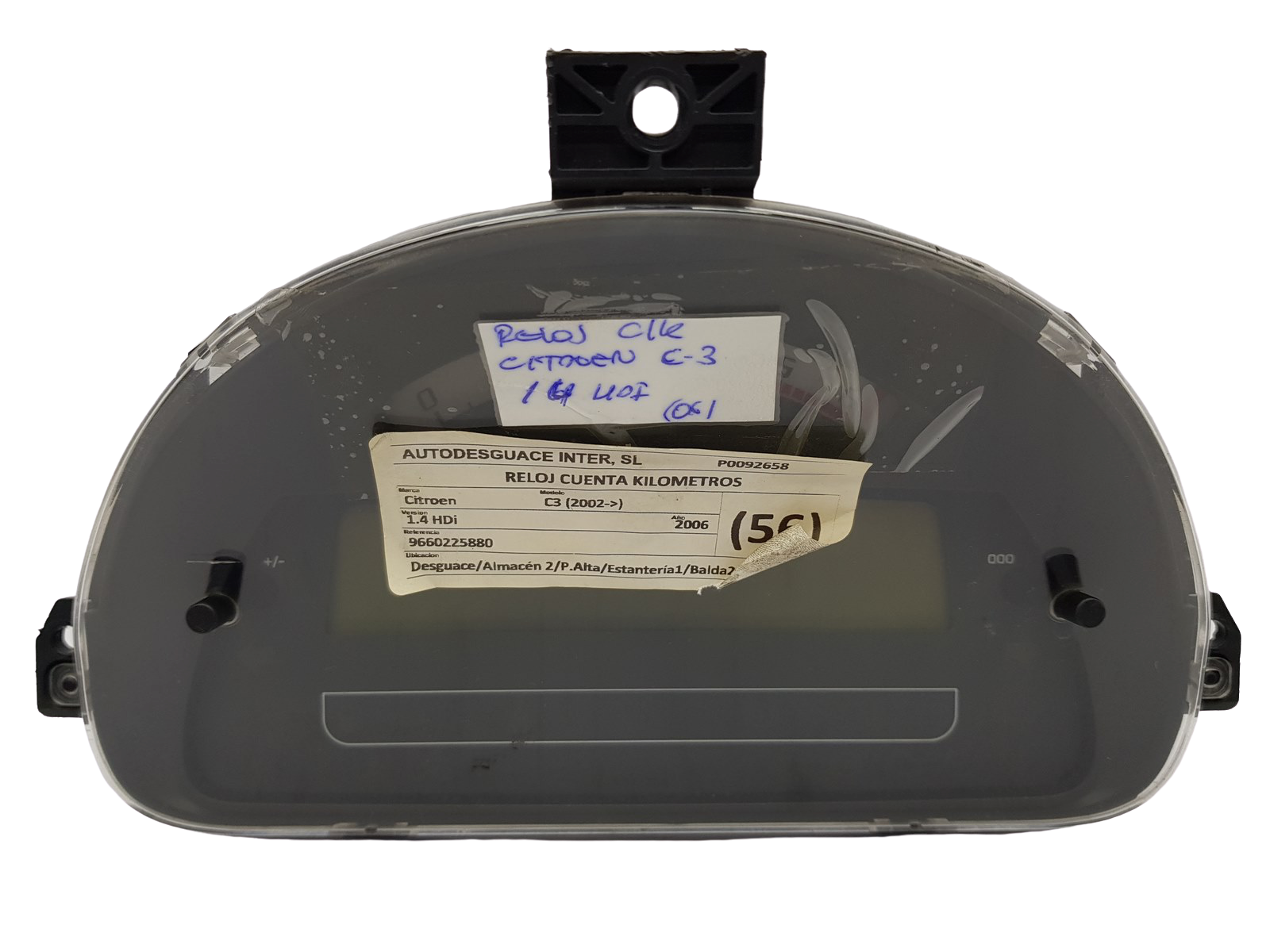 Tachometras Citroen C2 C3 9660225880 D 02 26936 main product photo