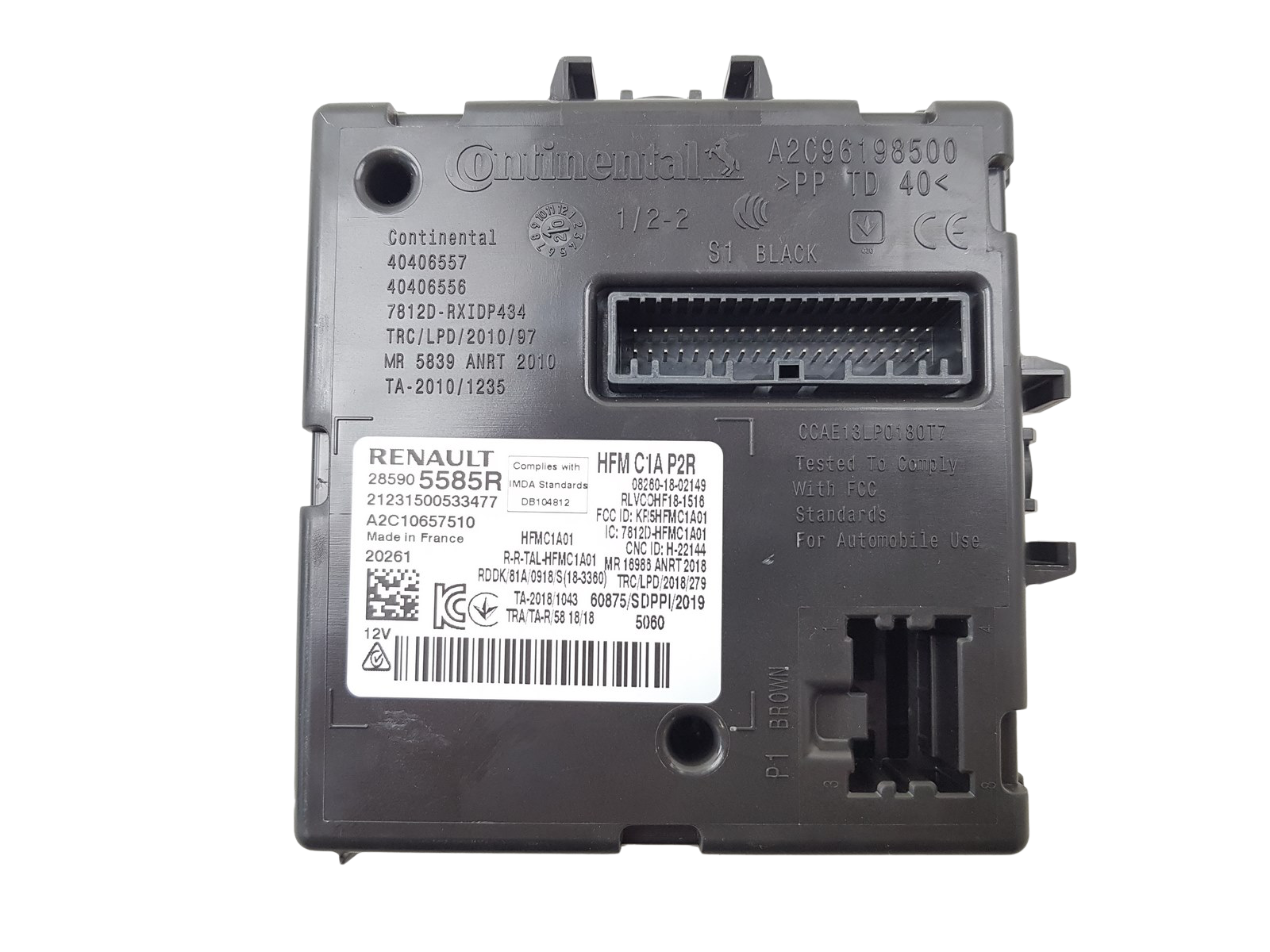 Valdymo bloko modulis Renault Clio 5 Zoe 285905585R A2C10657510 0km 29 main product photo