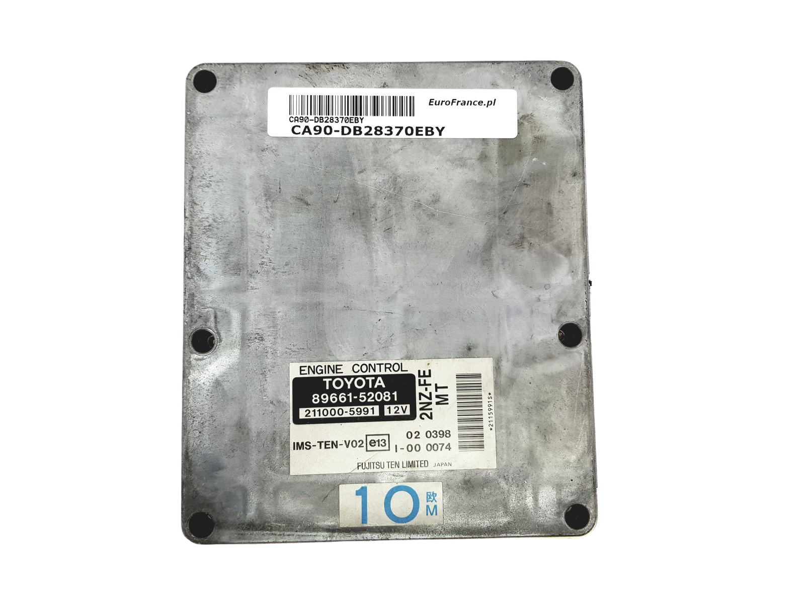 Valdymo Blokas 89661-52081 211000-5991 Toyota Fujitsu 28370 main product photo