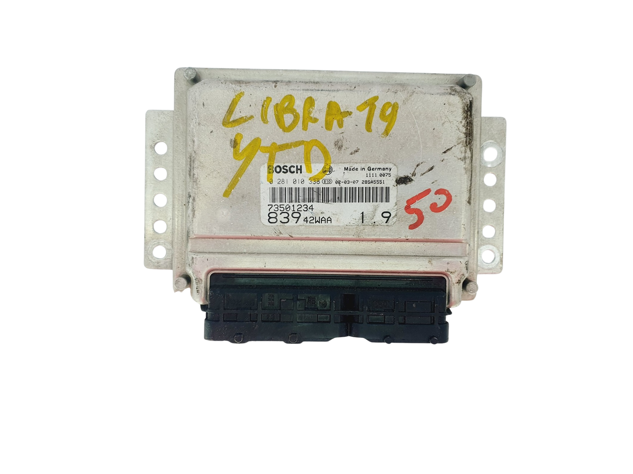 Valdymo Blokas 73501234 0281010338 83942WAA Lancia Bosch 46977 main product photo