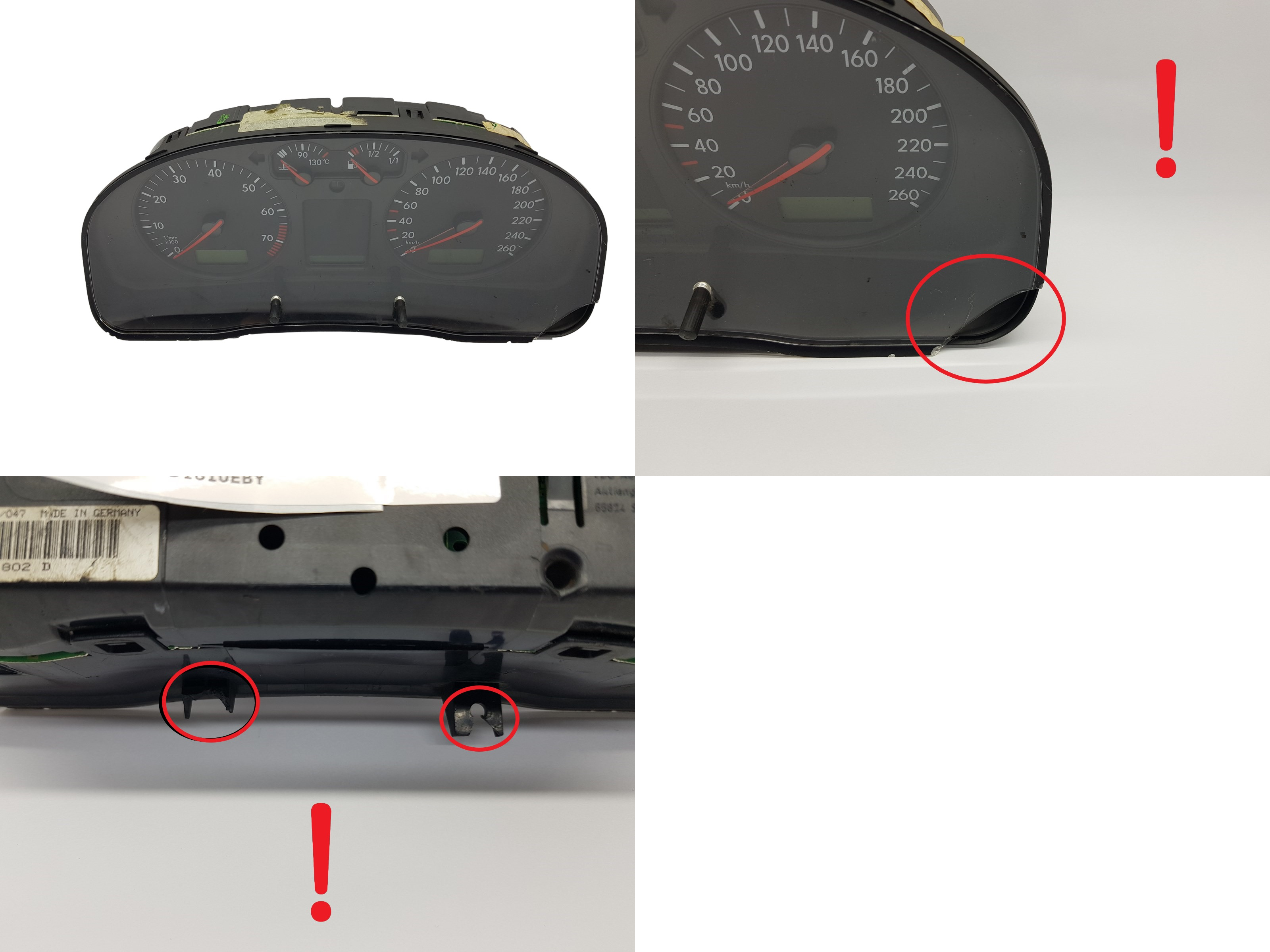 Spidometras VW Pasat 3B 3B0920802D main product photo