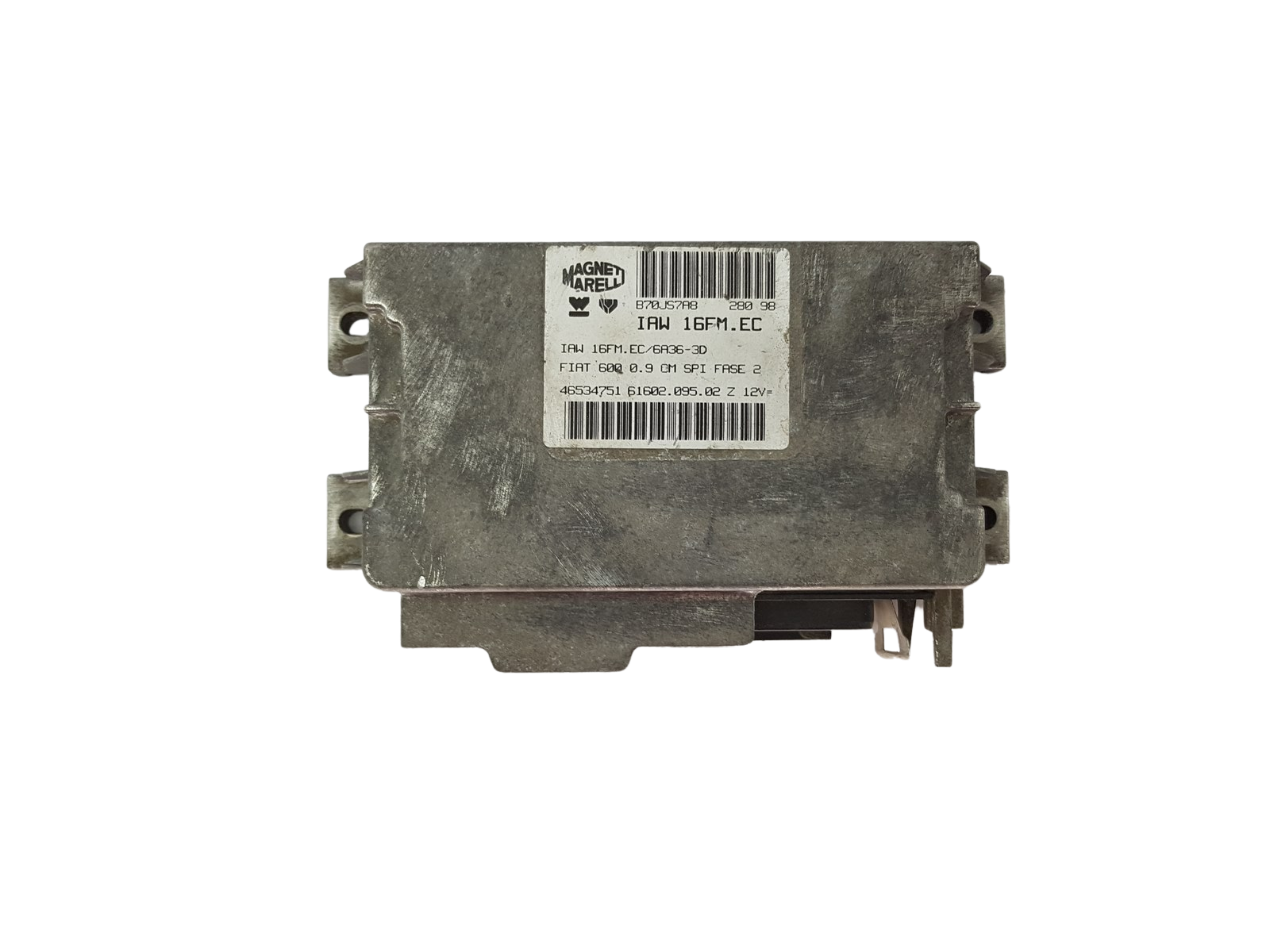 Valdymo Blokas Fiat 46534751 IAW16FM.EC 61602.095.02 Magneti Marell 17983 main product photo