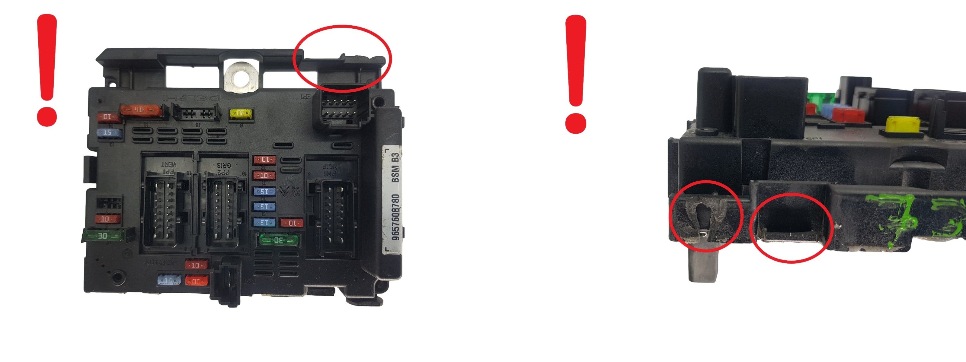 Valdymo Blokas BSM B3 9657608780 PSA Delphi 2097 main product photo