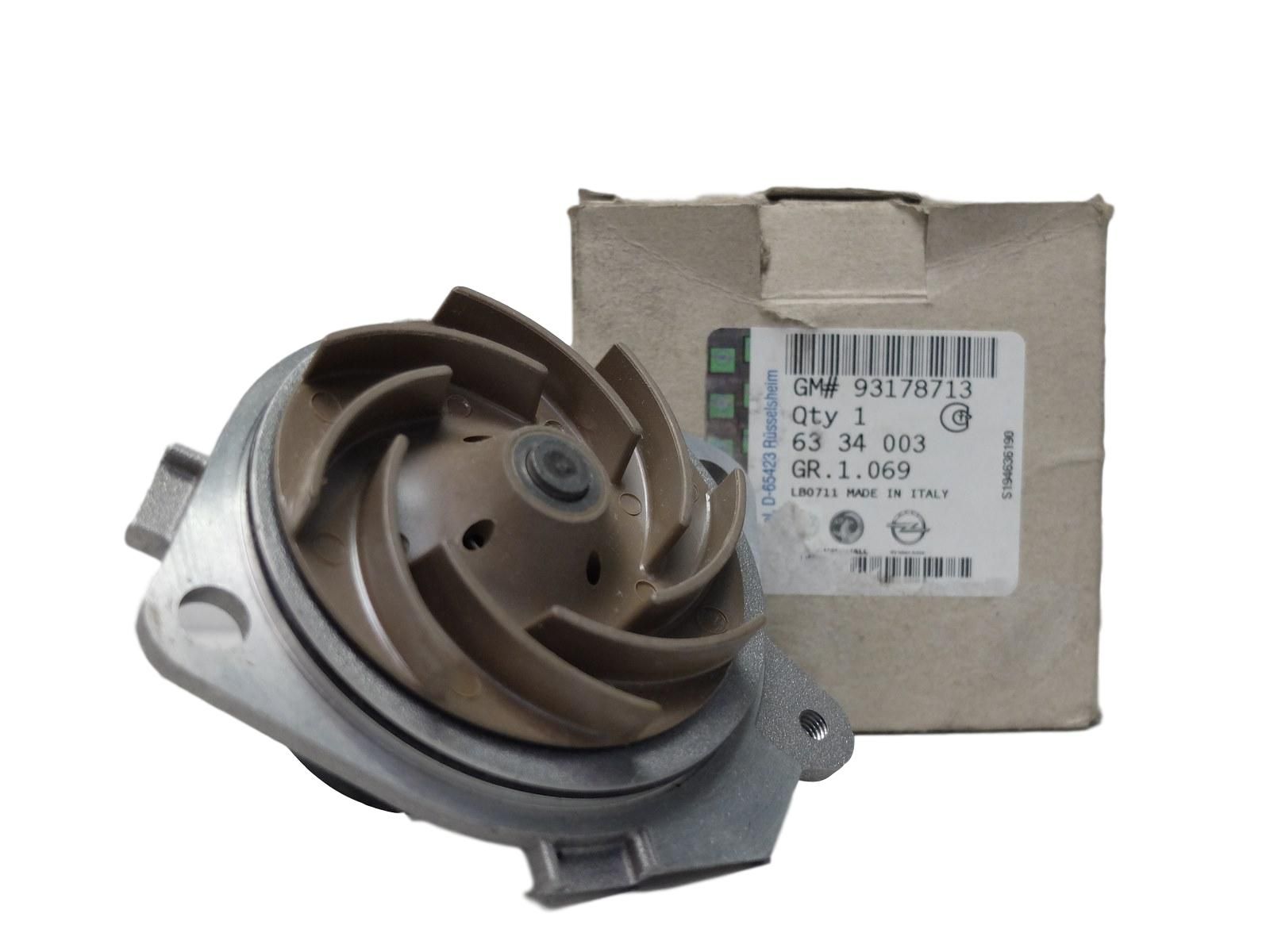Vandens Siurblys Opel Fiat Alfa Romeo 93178713 6334003 1,9 CDTI main product photo