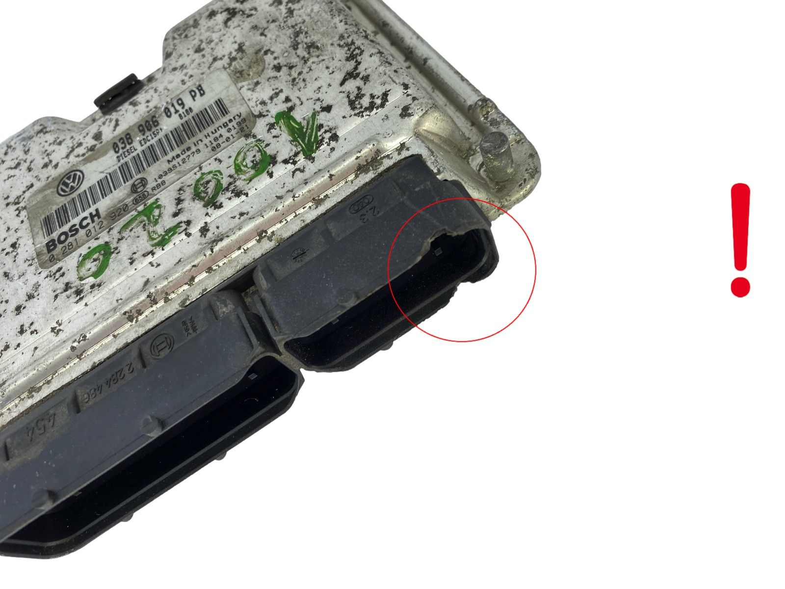 Valdymo Blokas 038906019PB 0281012920 VW Bosch main product photo