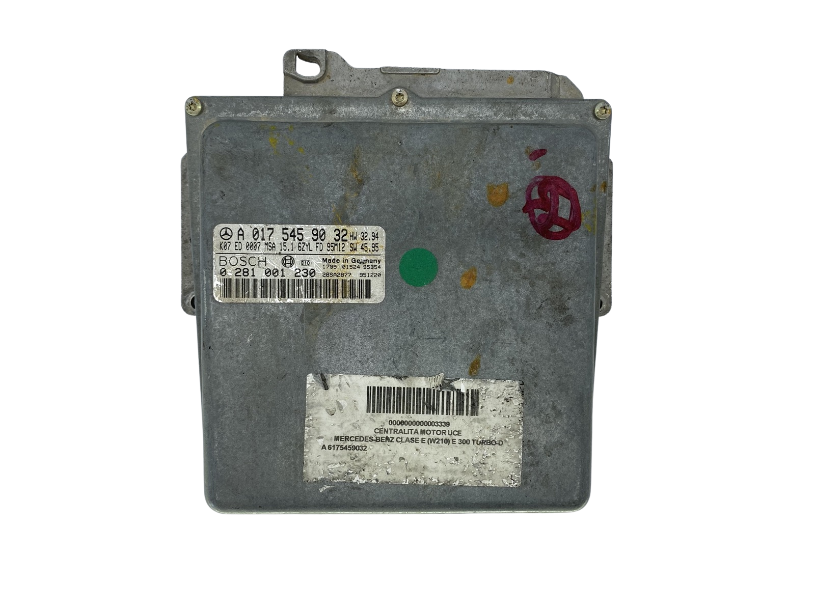 Valdymo Blokas A0175459032 0281001230 Mercedes Bosch 52402 main product photo