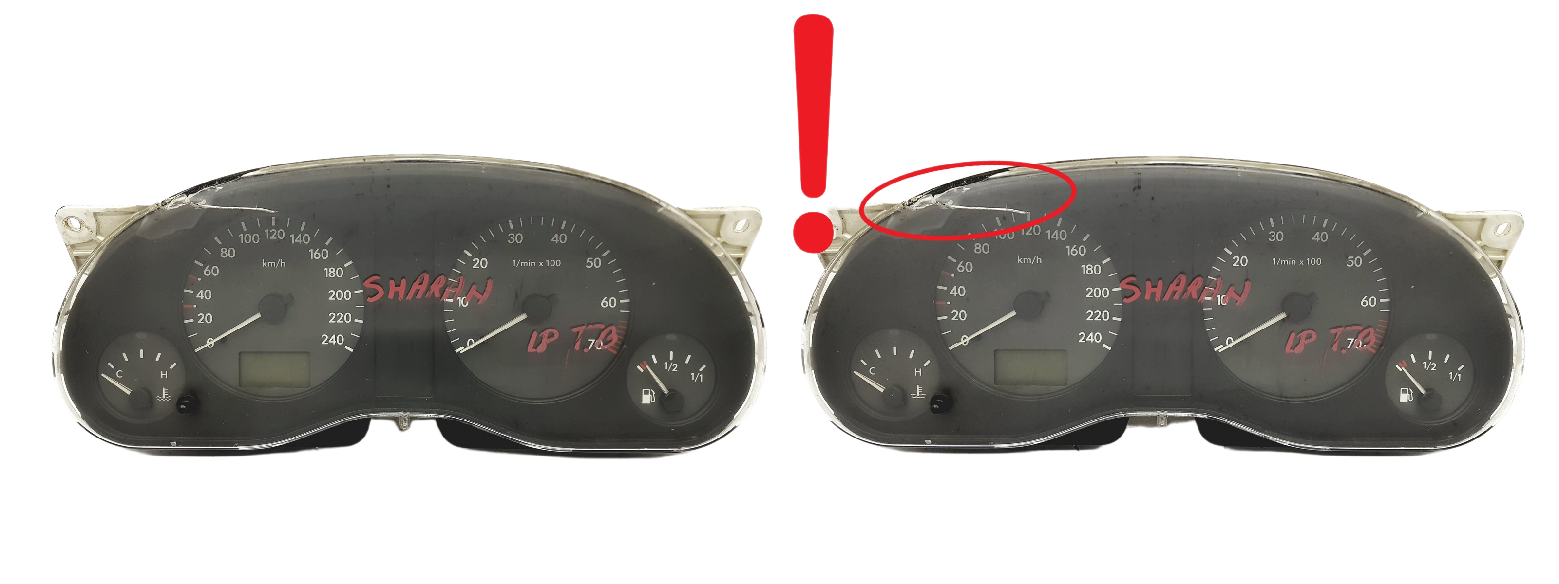Tachometras VW Sharan 7M0919862Q 95VW-10849-ME main product photo