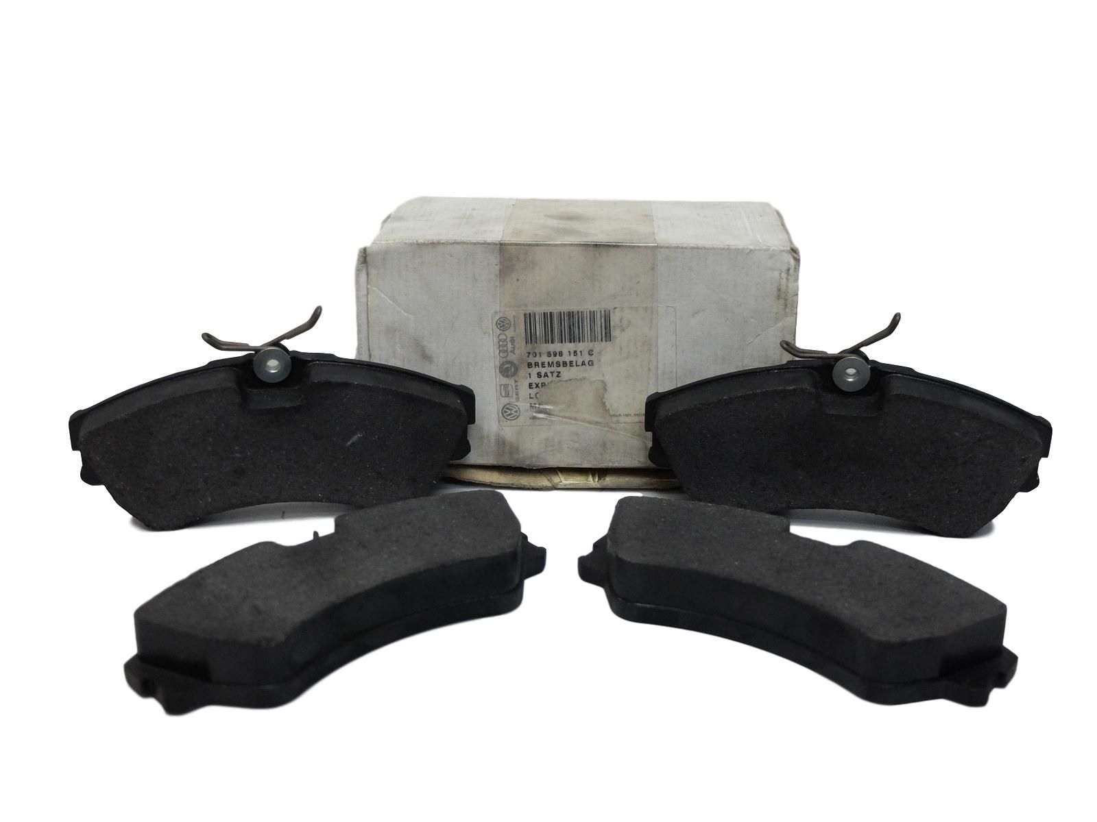 Stabdžių trinkelės Priekis Naujas Originalus Volkswagen T4 701698151C main product photo