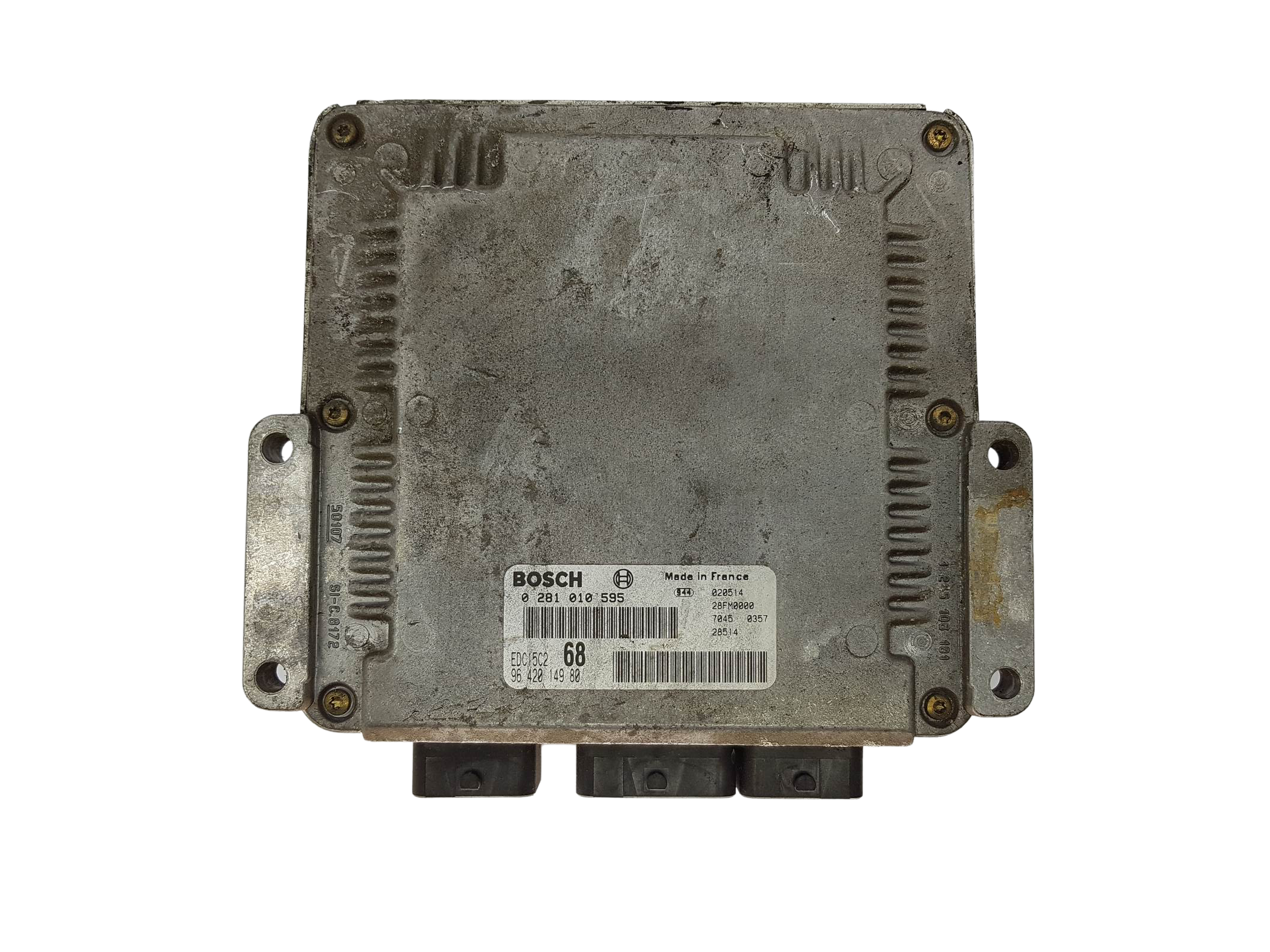 Valdymo Blokas PSA 0281010595 9642014980 EDC15C2 Bosch 14624 main product photo