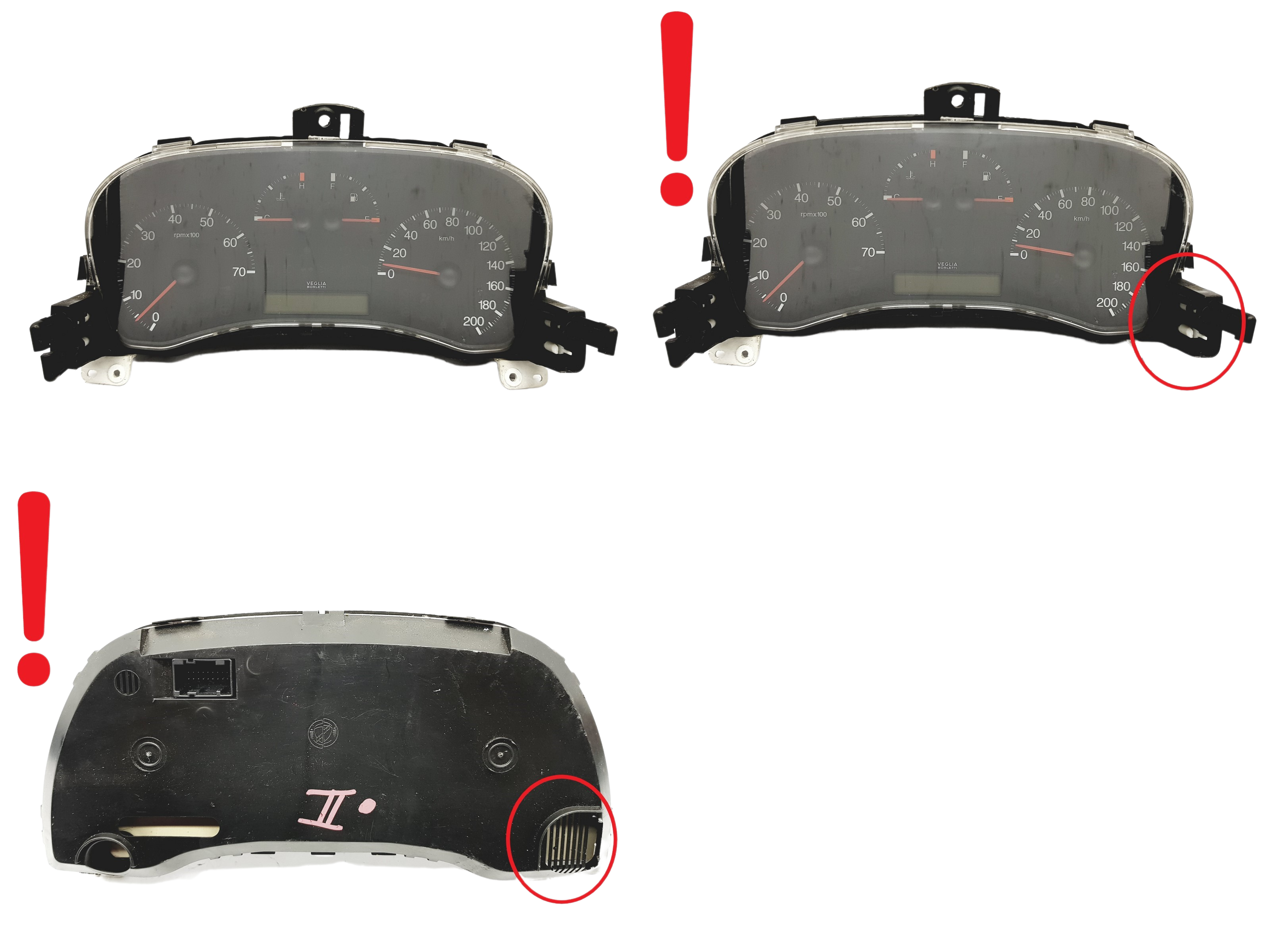 Tachometras Fiat Punto 46812961 503000341000 58997 main product photo