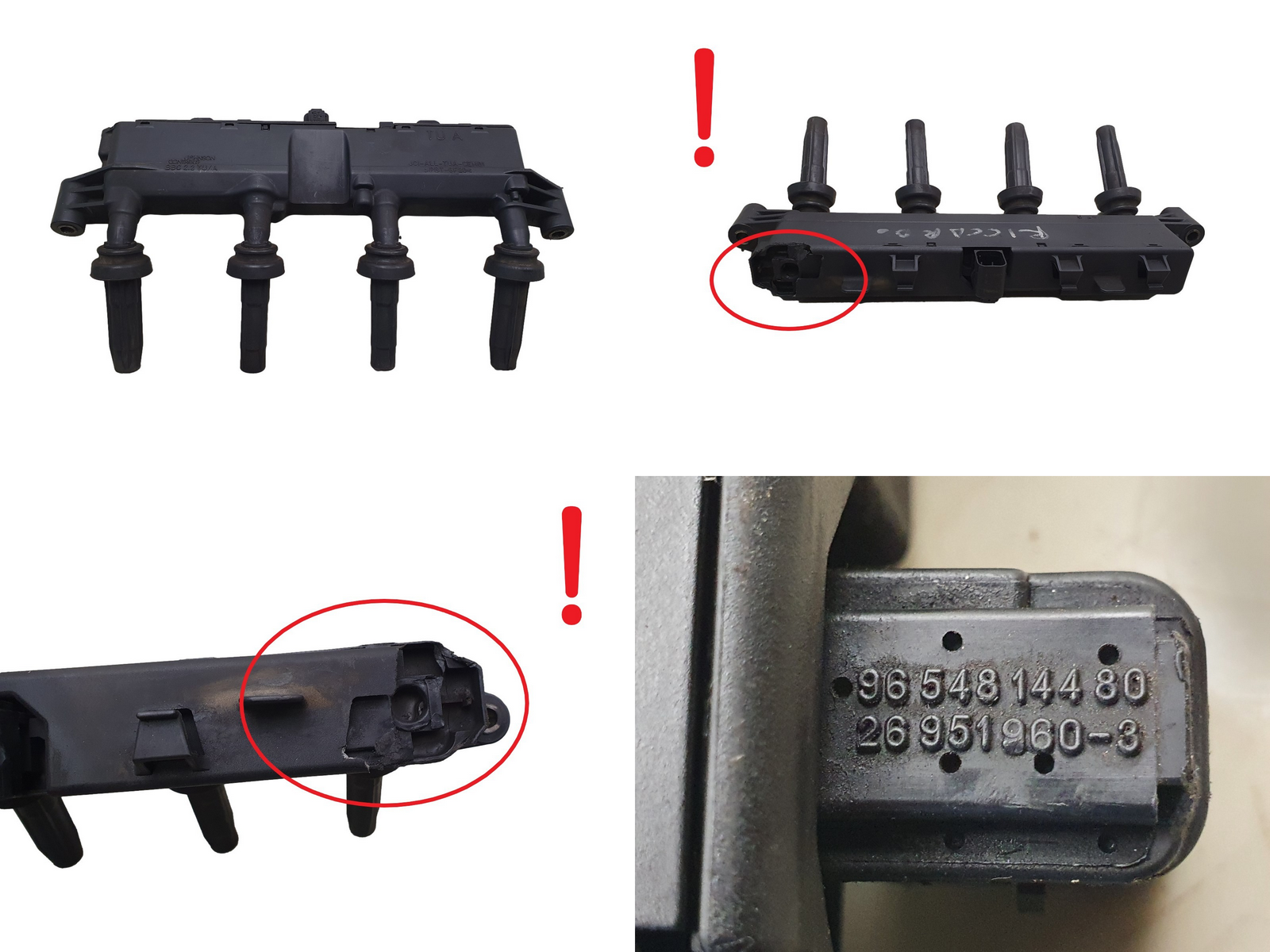 Uždegimo Ritė 9654814480 597097 1,1 1,4 JOHNSON CONTROLS Citroen Peugeot main product photo