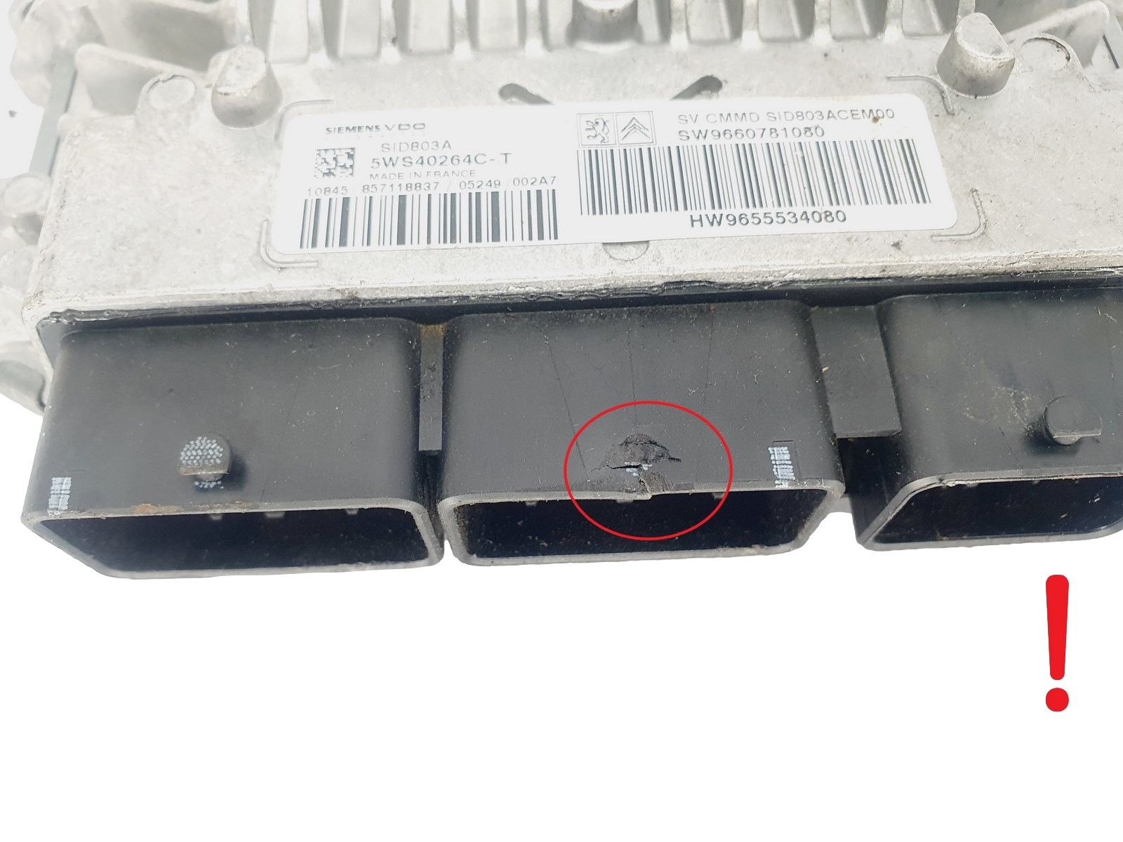 Valdymo Blokas 5WS40264C-T 9660781080 9655534080 PSA Siemens 42719 main product photo