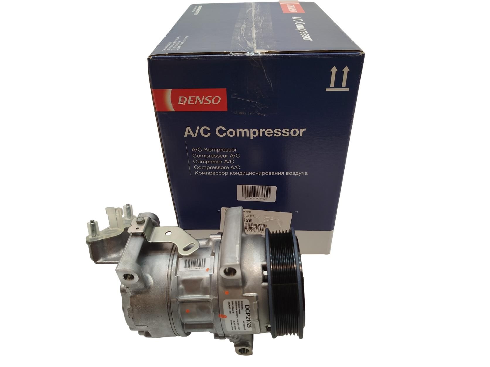 Oro Kondicionieriaus Kompresorius Vai Citroen Peugeot DCP21025 9822184980 Denso main product photo