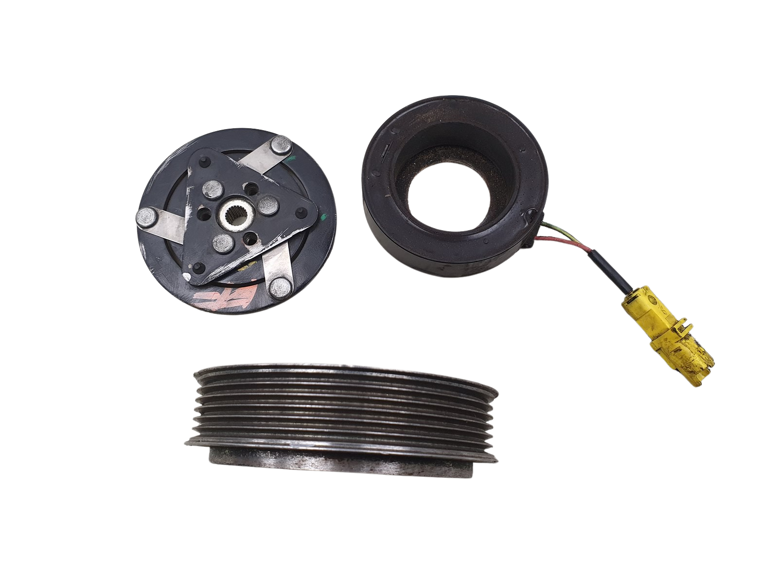Oro kondicionieriaus kompresoriaus solenoidinis vožtuvas 6453WK 9659875780 Sanden SD6C12 1355F Citroen Peugeot main product photo