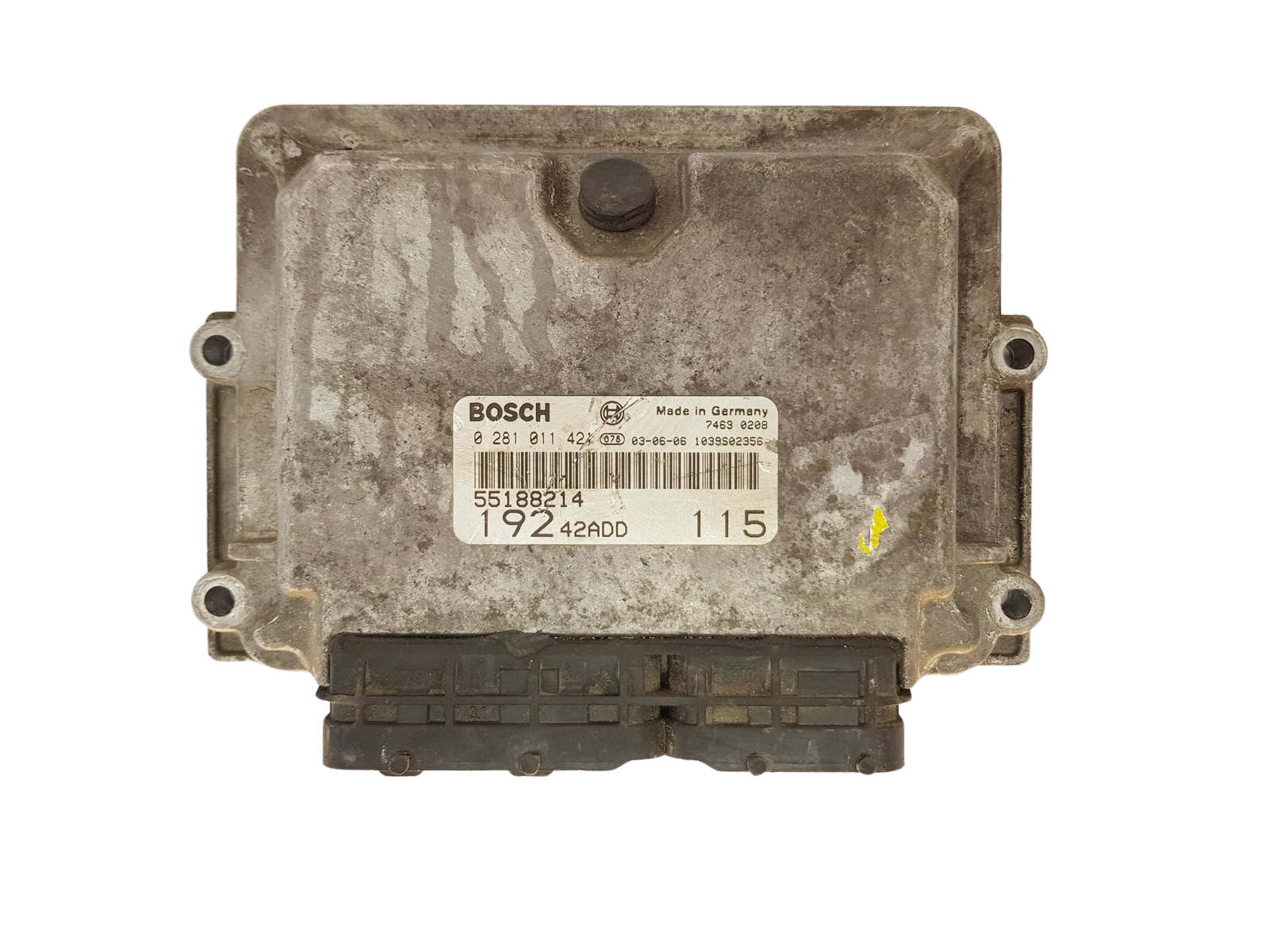 Variklio Valdymo Blokas ECU Fiat 55188214 0281011421 Bosch 30839 main product photo