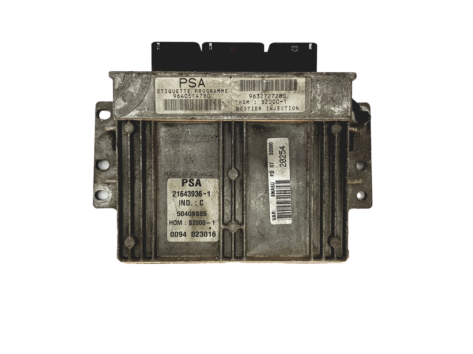 Valdymo Blokas 9640514780 9632727280 21643936-1 PSA Sagem 24708 main product photo