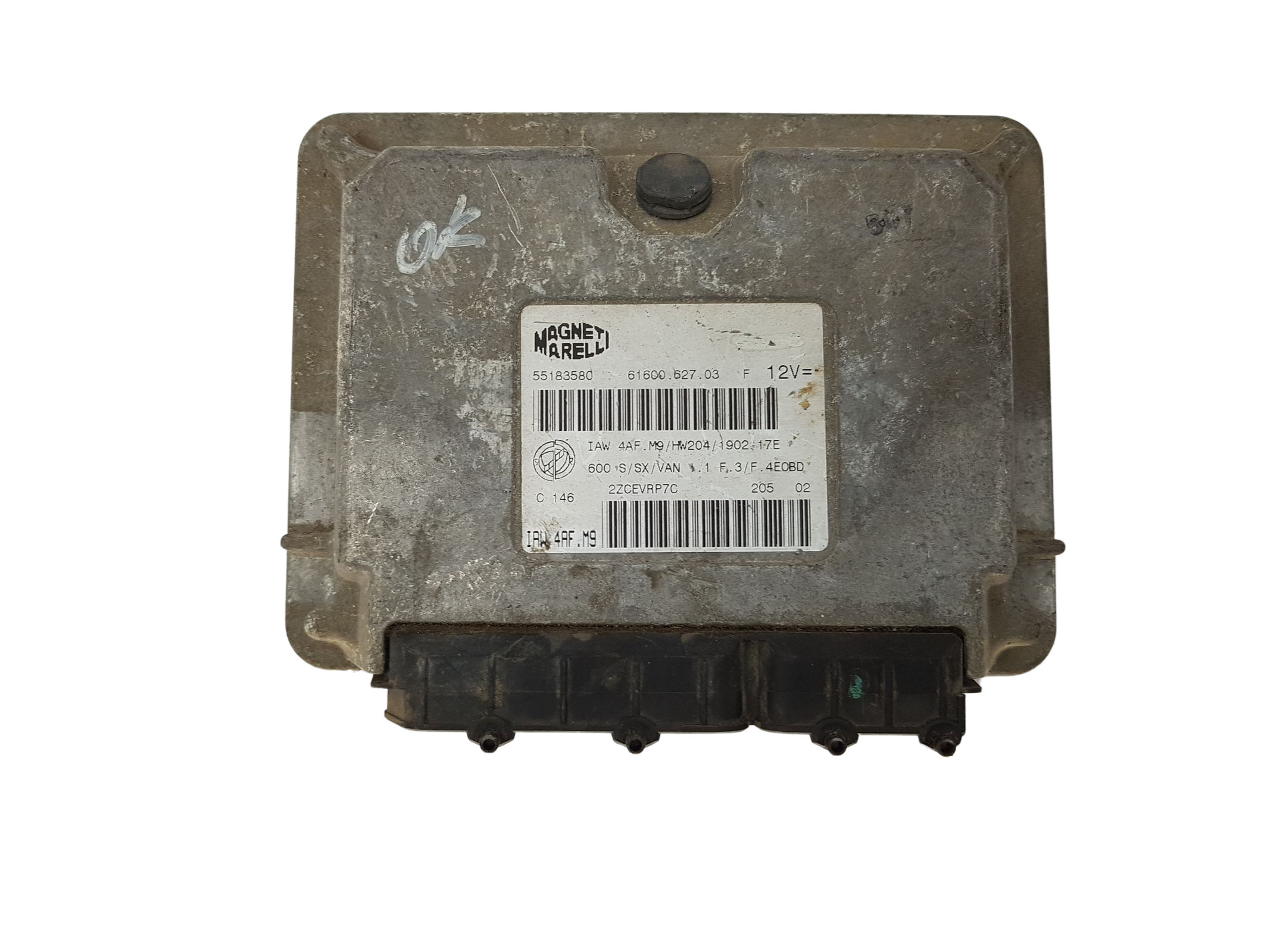 Valdymo Blokas IAW4AF.M9 55183580 61600.627.03 Fiat Magneti Marelli 15997 main product photo