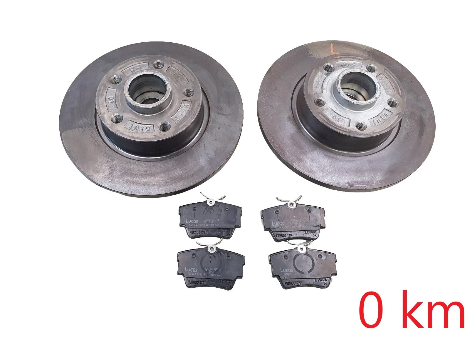 Stabdžių diskai Komplektas Galas 432022742R 440607091R Renault Trafic 3 0km main product photo