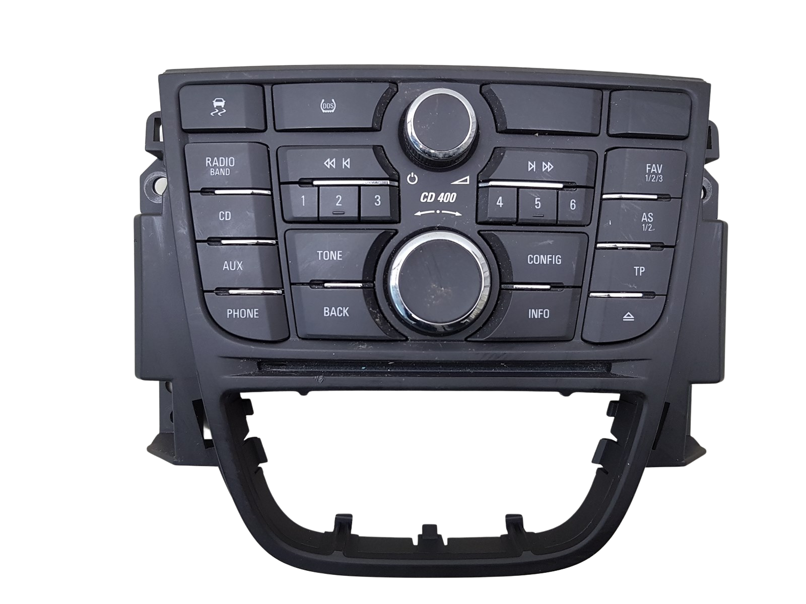 Valdymo Skydelis Radio CD 400 Opel Meriva B 13346043 main product photo