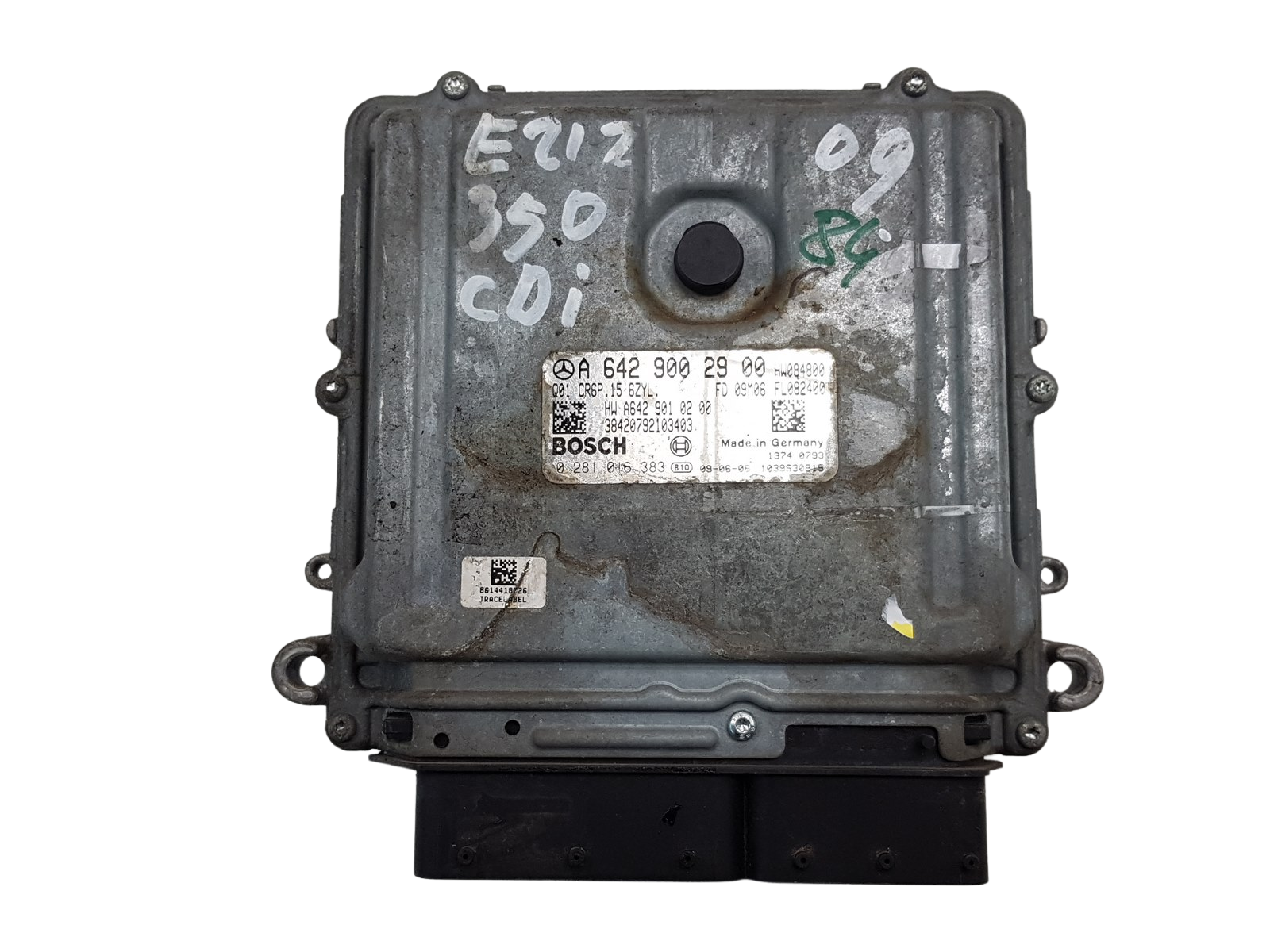 Valdymo Blokas Mercedes-Benz E A6429002900 0281016383 3.0 CDI 1077 main product photo