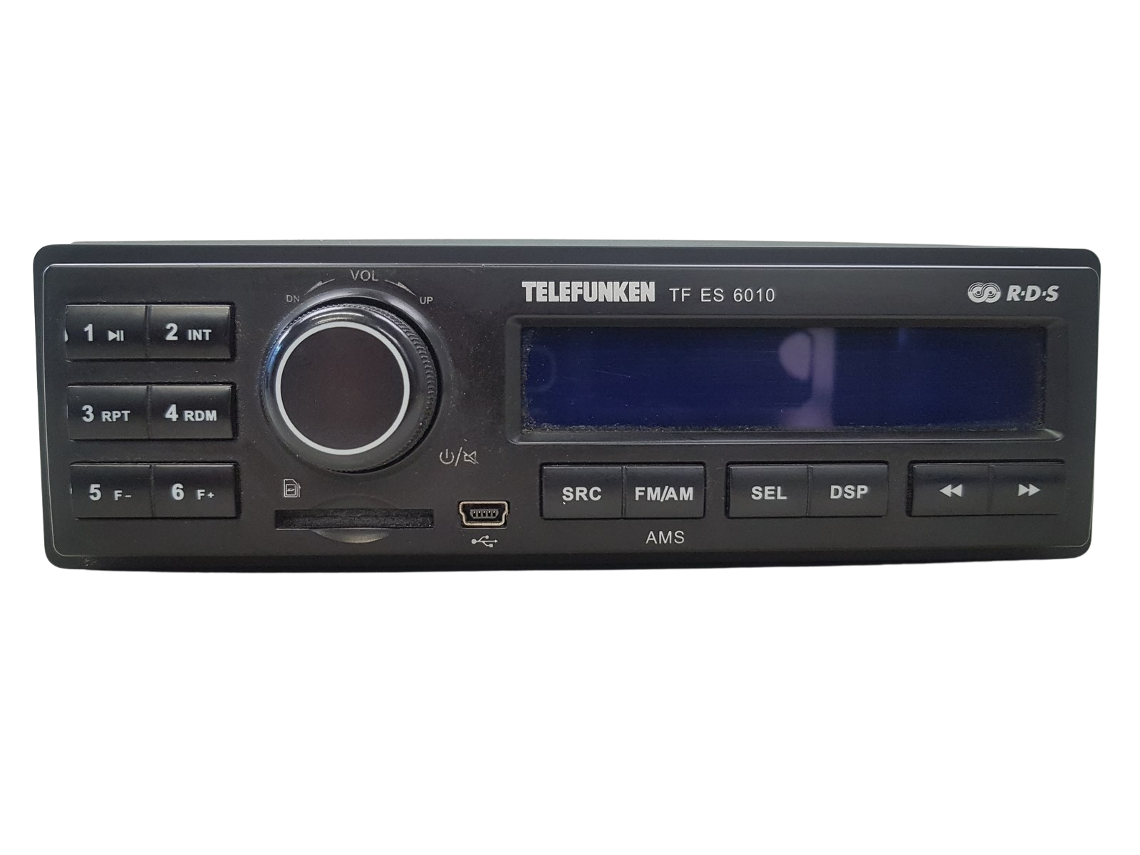 Automobilio radijas MP3 SD mini USB Telefunken TF ES 6010 main product photo