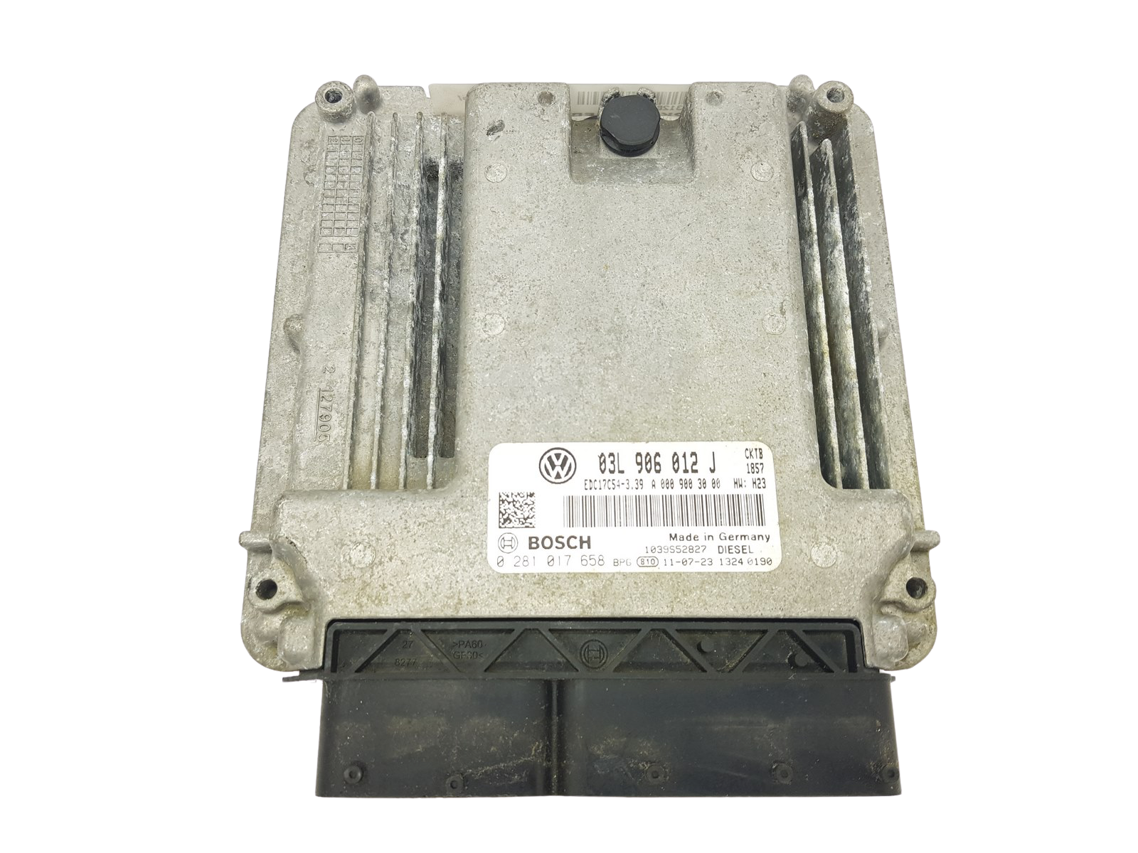 Valdymo Blokas 03L906012J 0281017658 VW Bosch main product photo