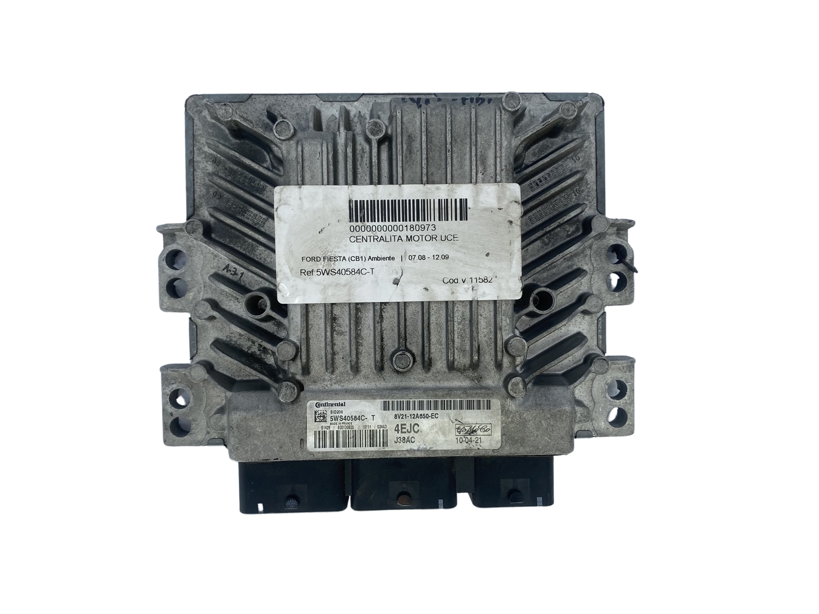 Valdymo Blokas 8V21-12A650-EC 5WS40584C-T Ford Continental 51834 main product photo