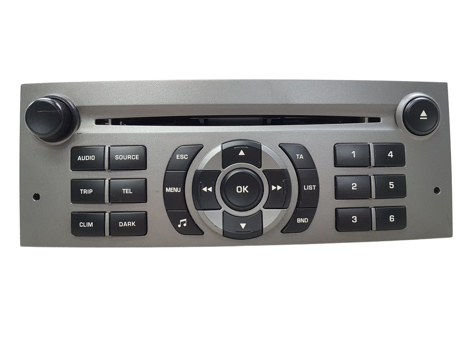 Radijas CD grotuvas Citroen C5 9660647877 96606478YW Blaupunkt main product photo