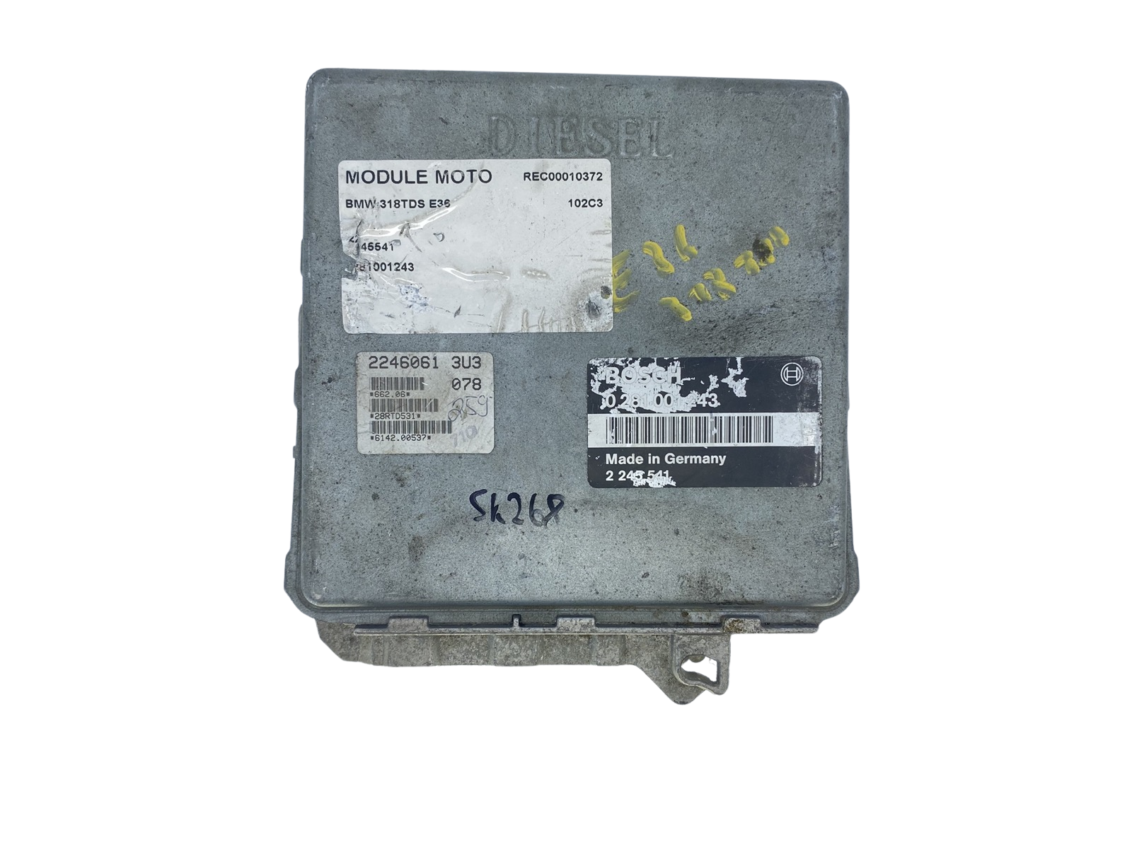 Valdymo Blokas BMW 2245541 0281001243 2246061 3U3 Bosch 54548 main product photo