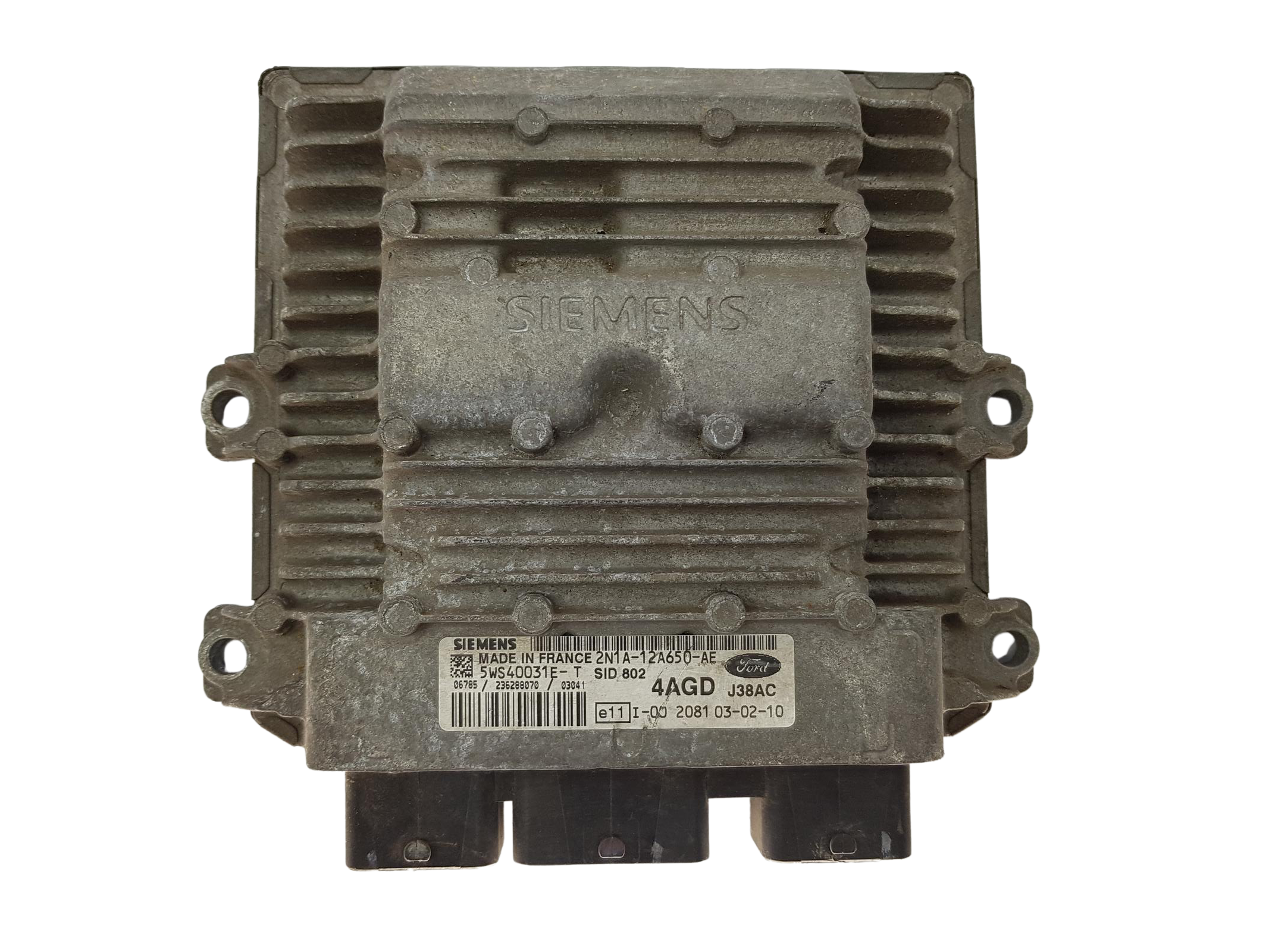 Valdymo Blokas 2N1A-12A650-AE 5WS40031E-T 4AGD J38AC Ford Siemens 13617 main product photo
