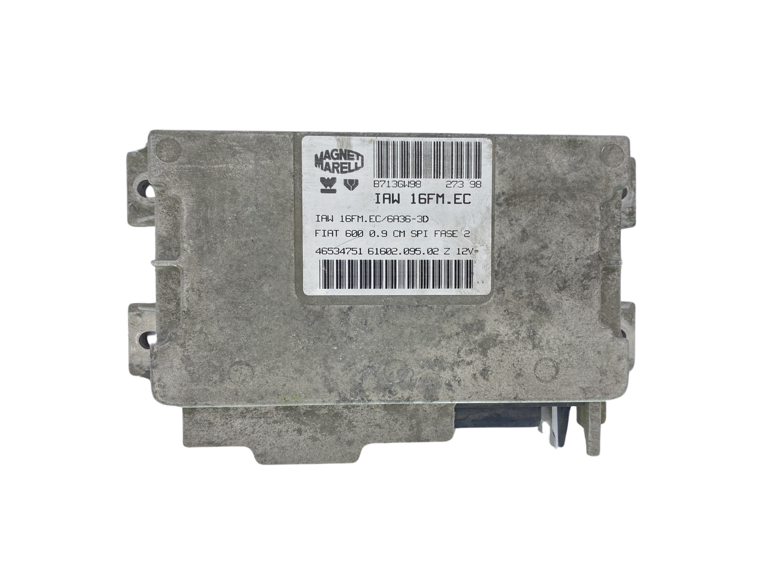 Valdymo Blokas Fiat 46534751 IAW16FM.EC 61602.095.02 Magneti Marell 63525 main product photo