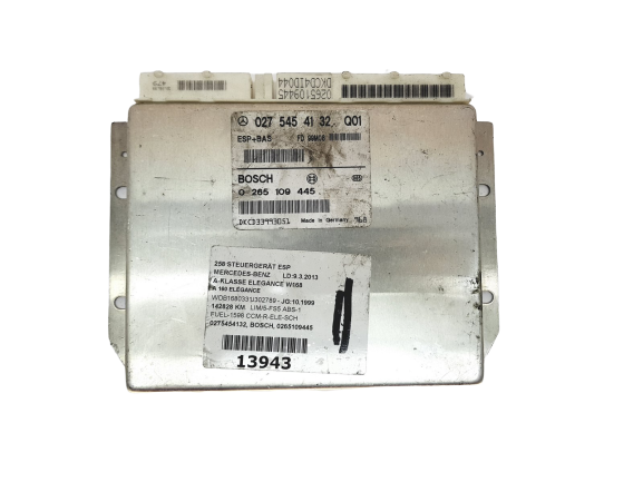 Valdymo Blokas ESP 0275454132 0265109445 Mercedes Bosch 20610 main product photo