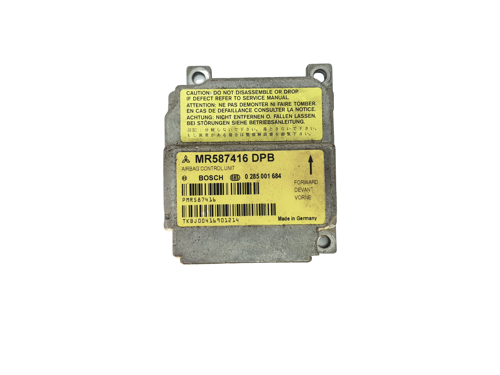Valdymo bloko modulis 0285001684 PMR587416 Mitsubishi Bosch main product photo
