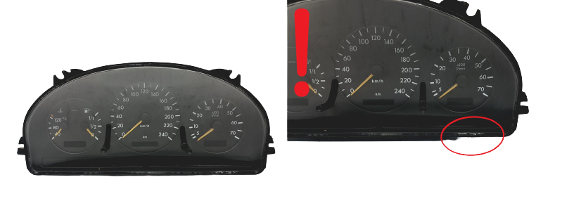 Tachometras Mercedes ML W163 A1635400247 Delphi main product photo