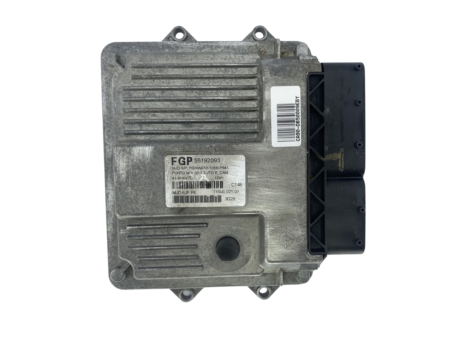 Valdymo Blokas MJD6JF.P6 55192093 71600.021.03 Fiat Magneti Marelli 50009 main product photo