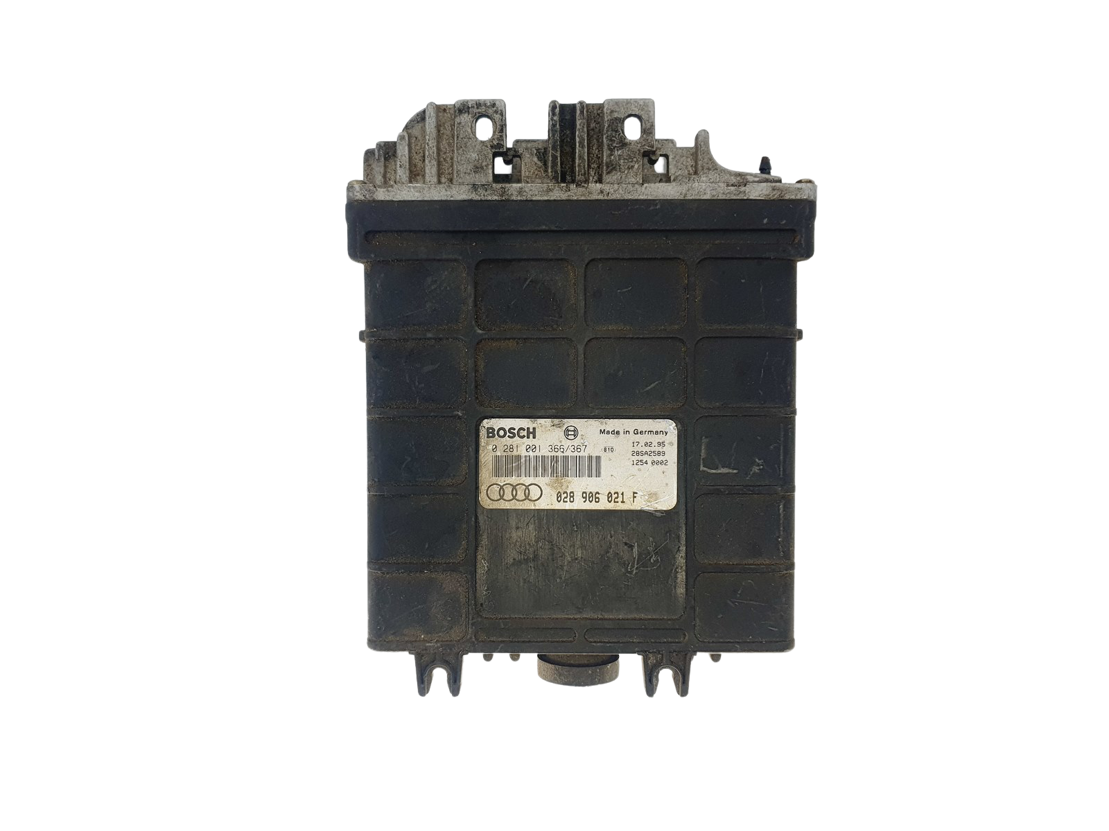 Variklio Valdymo Blokas ECU Audi 028906021F 0281001366 Bosch 41994 main product photo