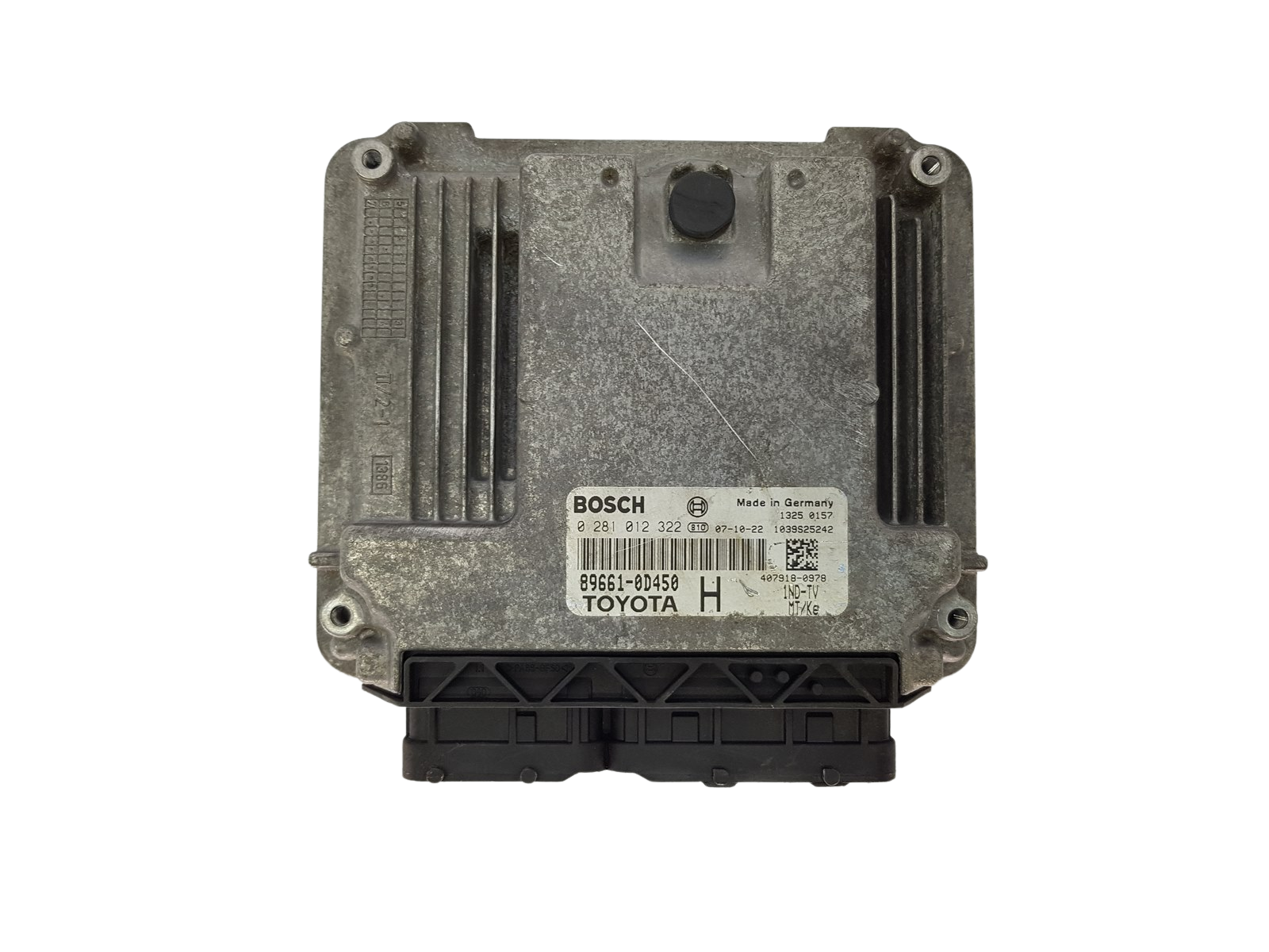Valdymo Blokas 89661-0D450 0281012322 Toyota Bosch 19345 main product photo