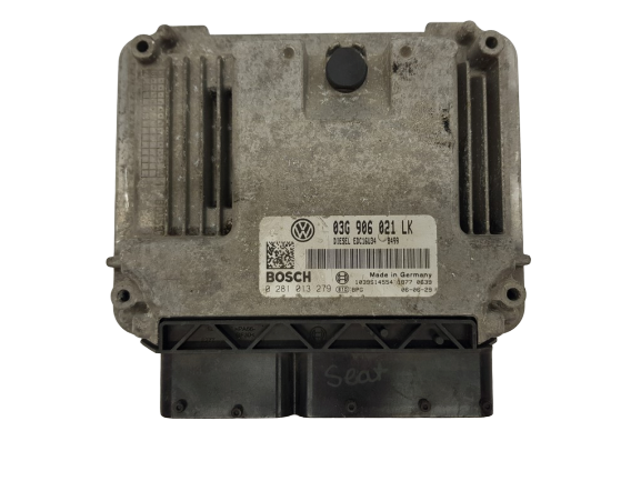 Variklio Valdymo Blokas ECU Seat 03G906021LK 0281013279 Bosch main product photo