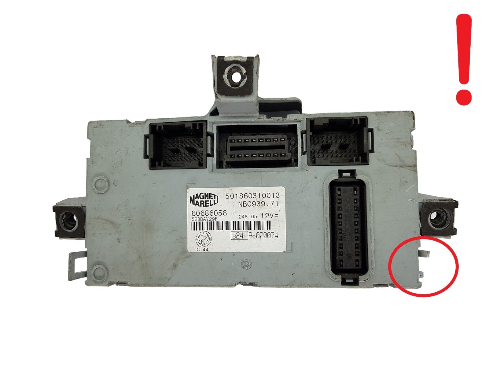Valdymo Blokas BSI Alfa Romeo 60686058 501860310013 Magneti Marelli main product photo
