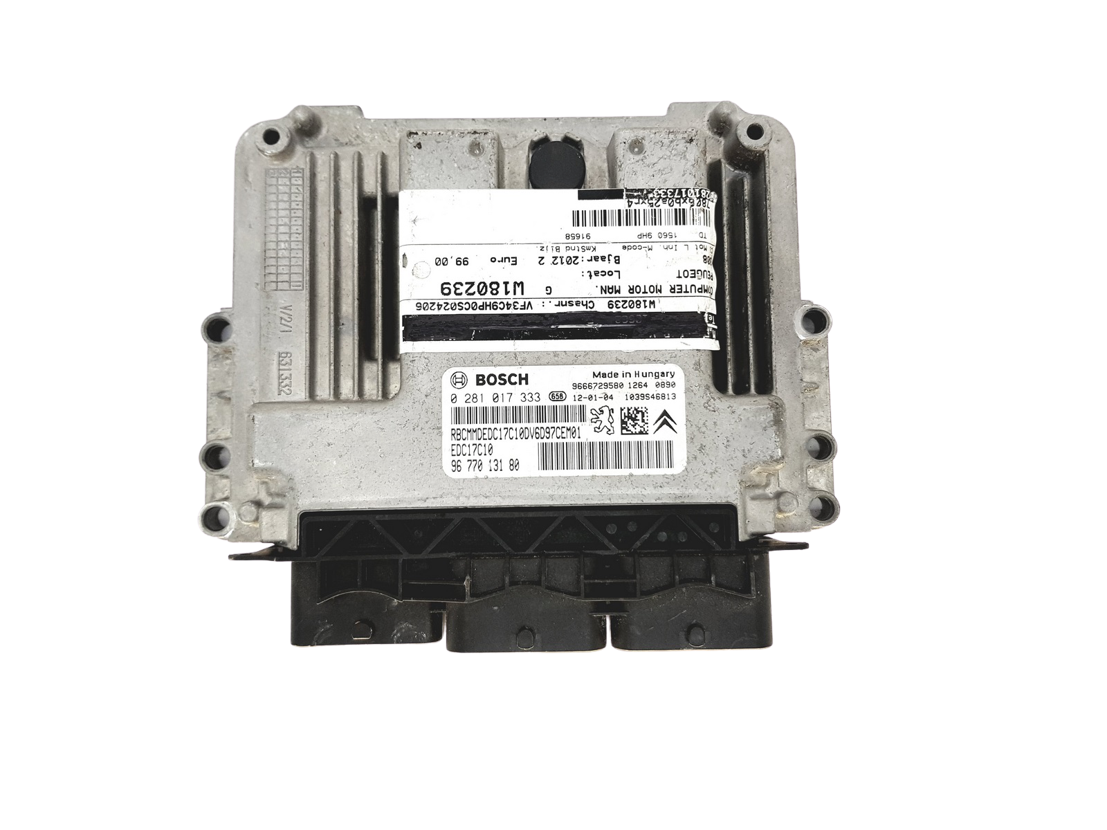 Valdymo Blokas 0281017333 9677013180 9666729580 PSA Bosch 29825 main product photo