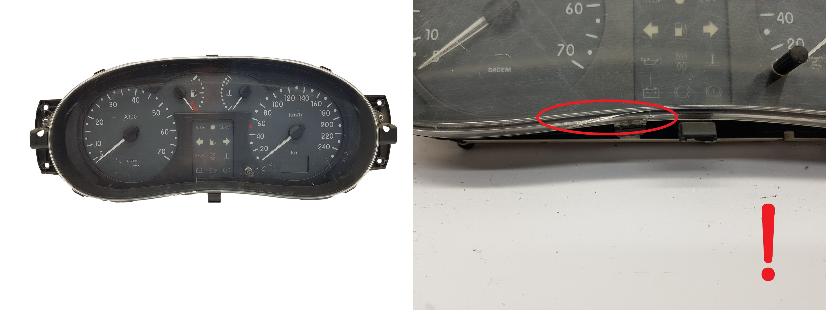 Spidometras Renault Clio 2 7700428508 2937 main product photo