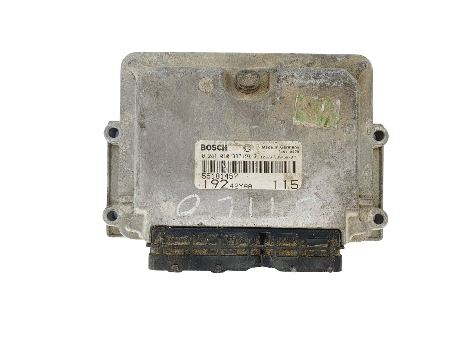 Valdymo Blokas 55181457 0281010337 Fiat Bosch 37526 main product photo