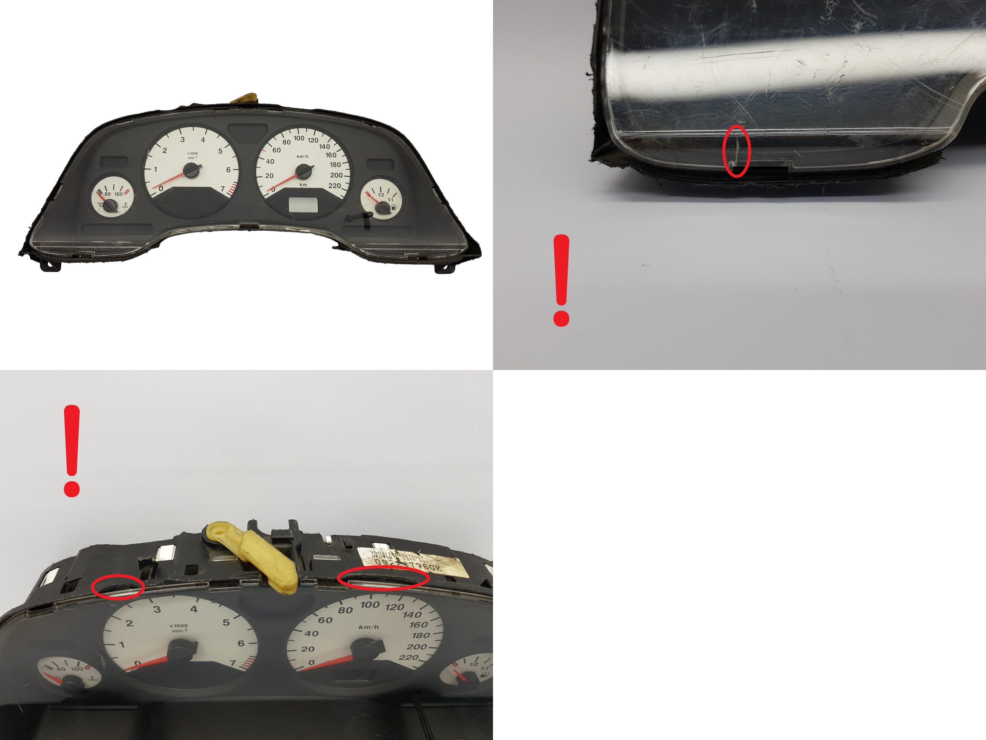 Tachometras Opel Zafira A 09228776GK 110080070007 3116 main product photo